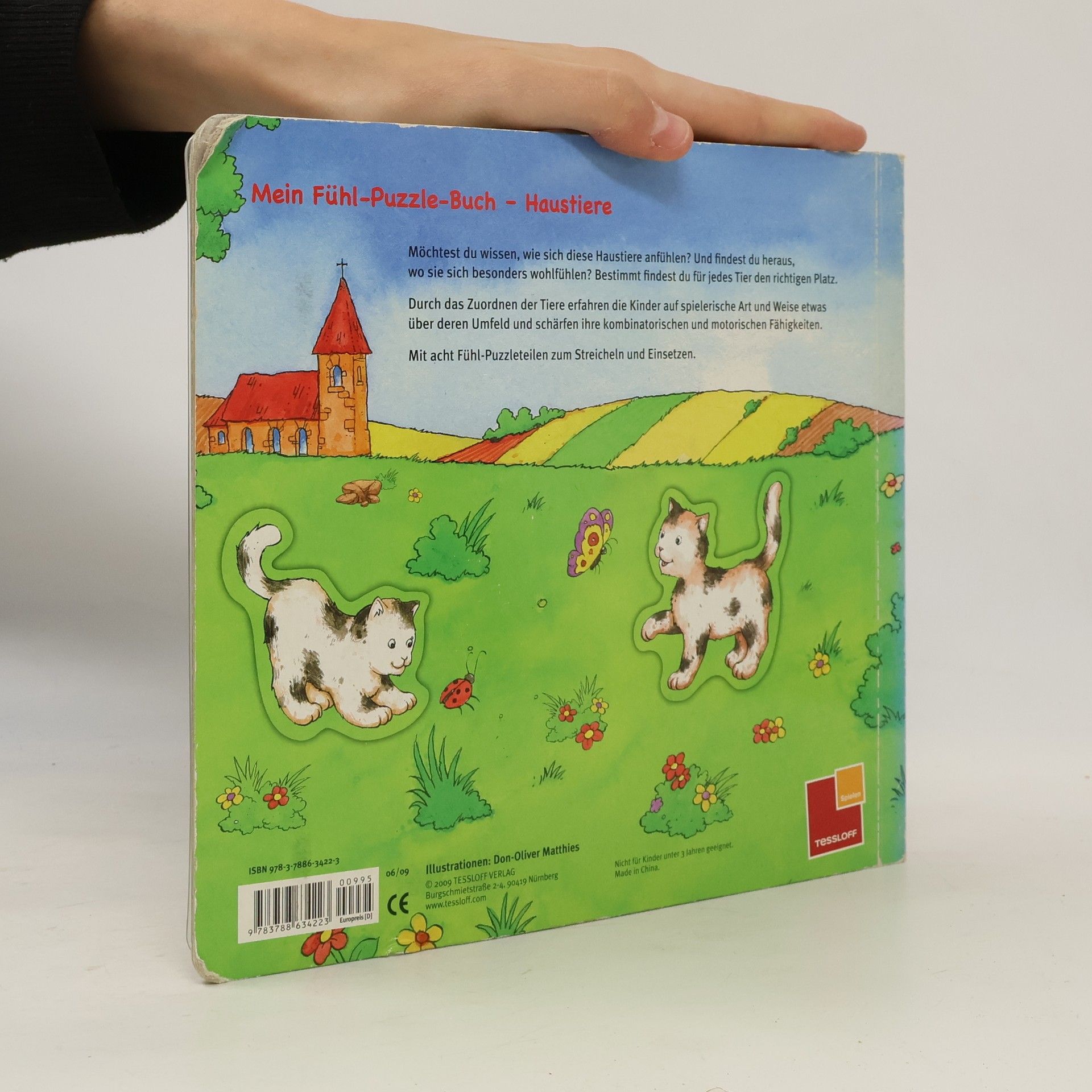 Don-Oliver Matthies Mein Fühl-Puzzle-Buch - Haustiere