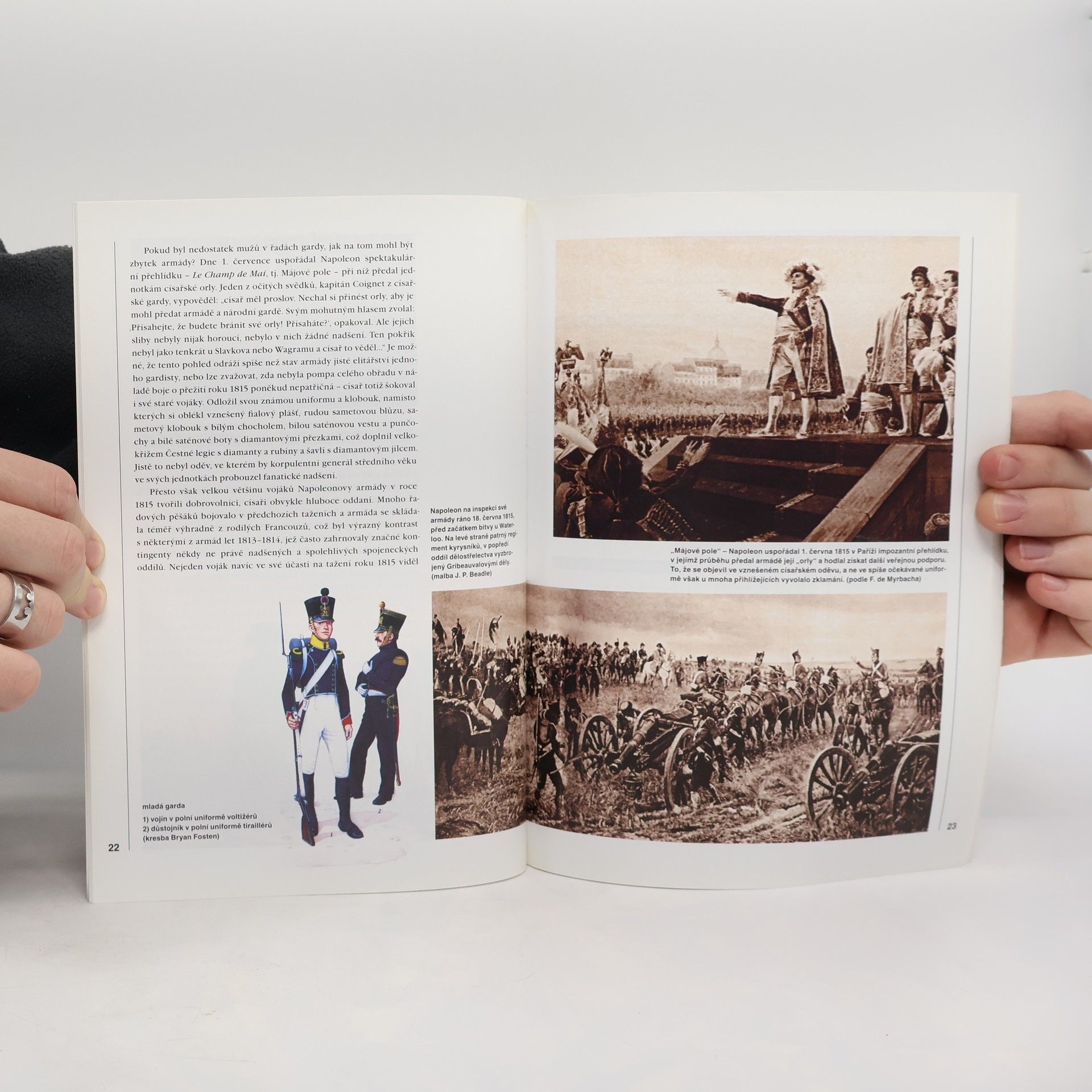 Geoffrey Wootten Velké bitvy historie 8. Waterloo 1815