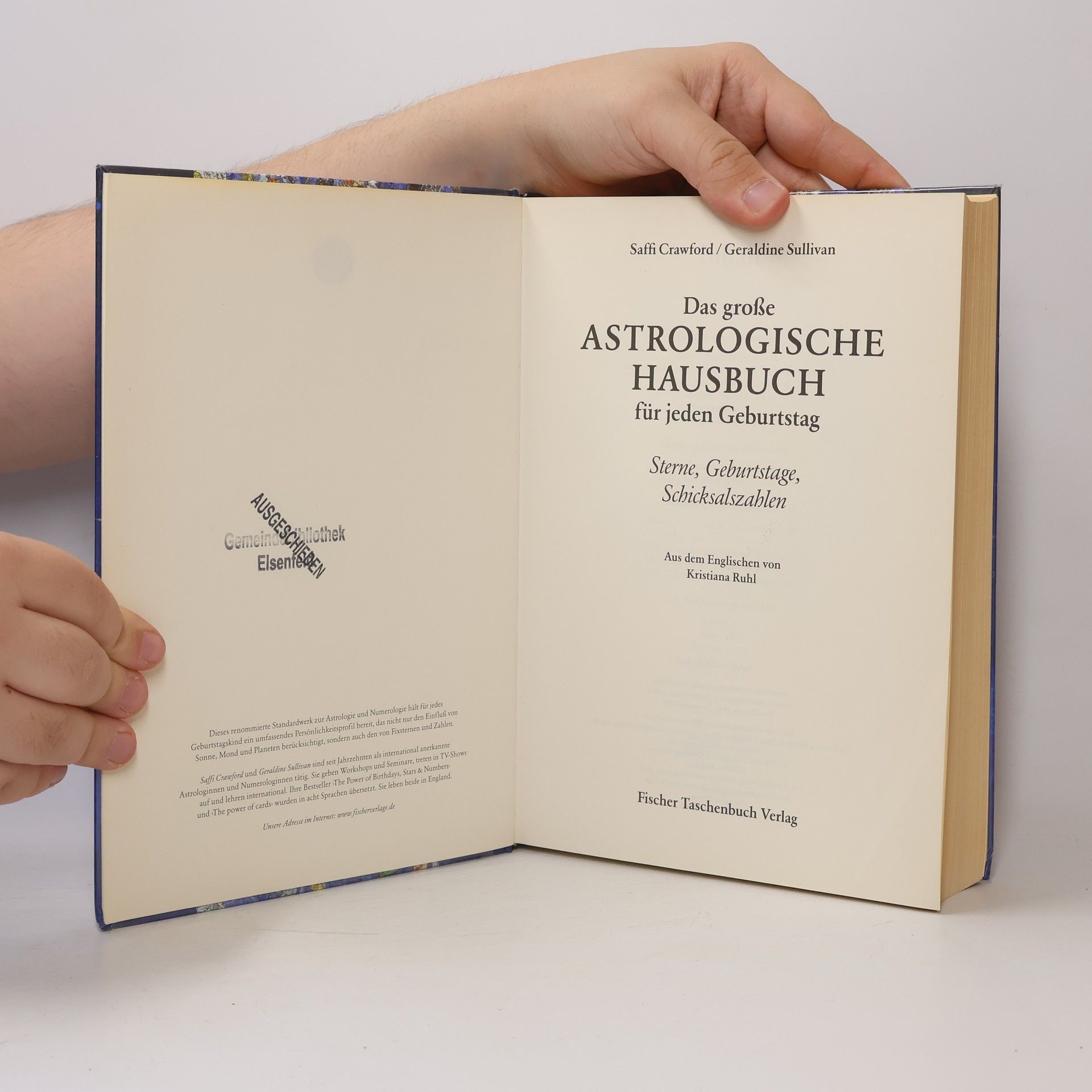 Saffi Crawford Das große astrologische Hausbuch für jeden Geburtstag