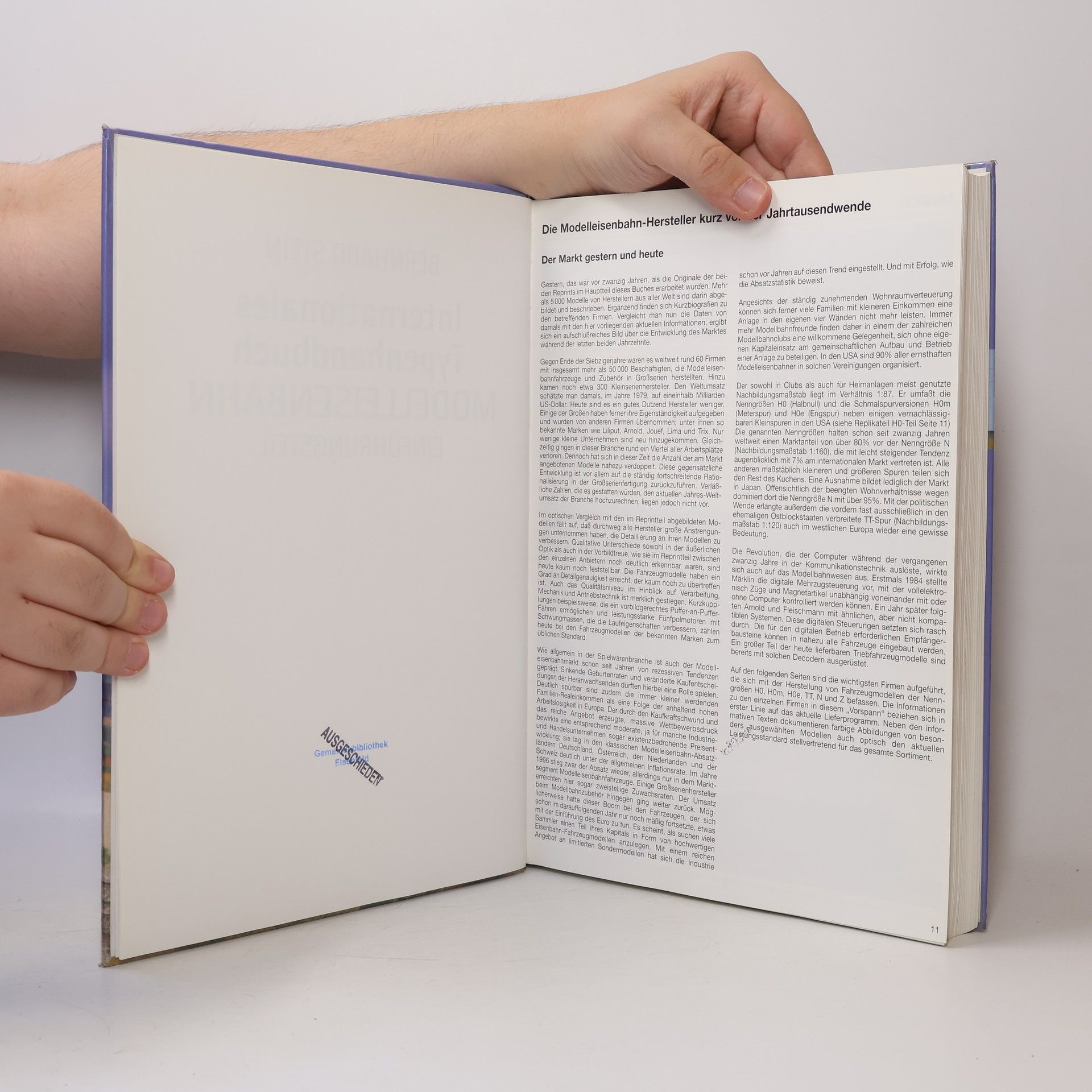 Bernhard Stein Internationales Typenhandbuch Modelleisenbahn
