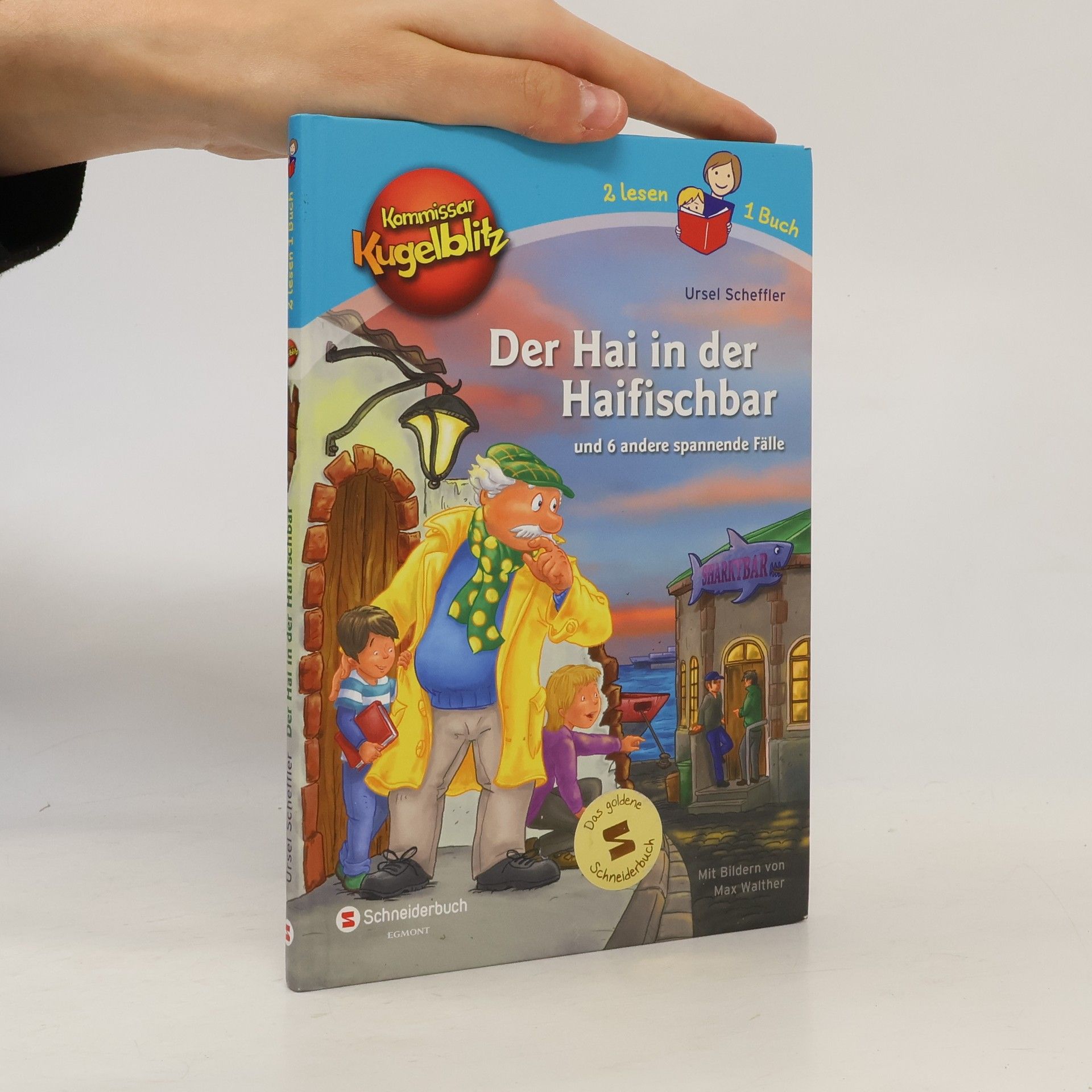 Max Walther Kommissar Kugelblitz - Zwei lesen ein Buch