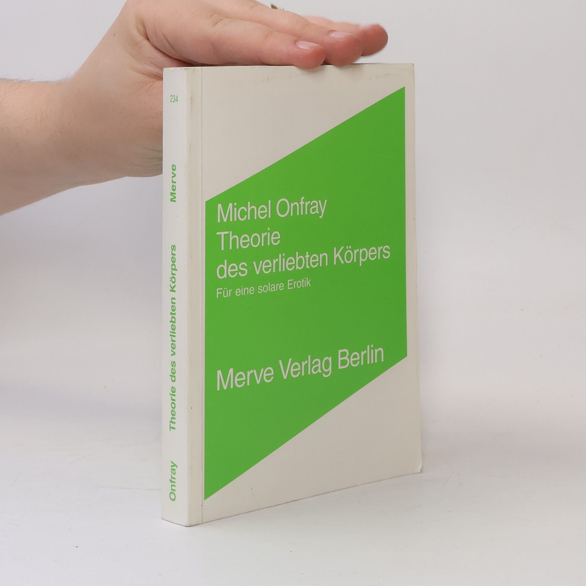 Michel Onfray Theorie des verliebten Körpers