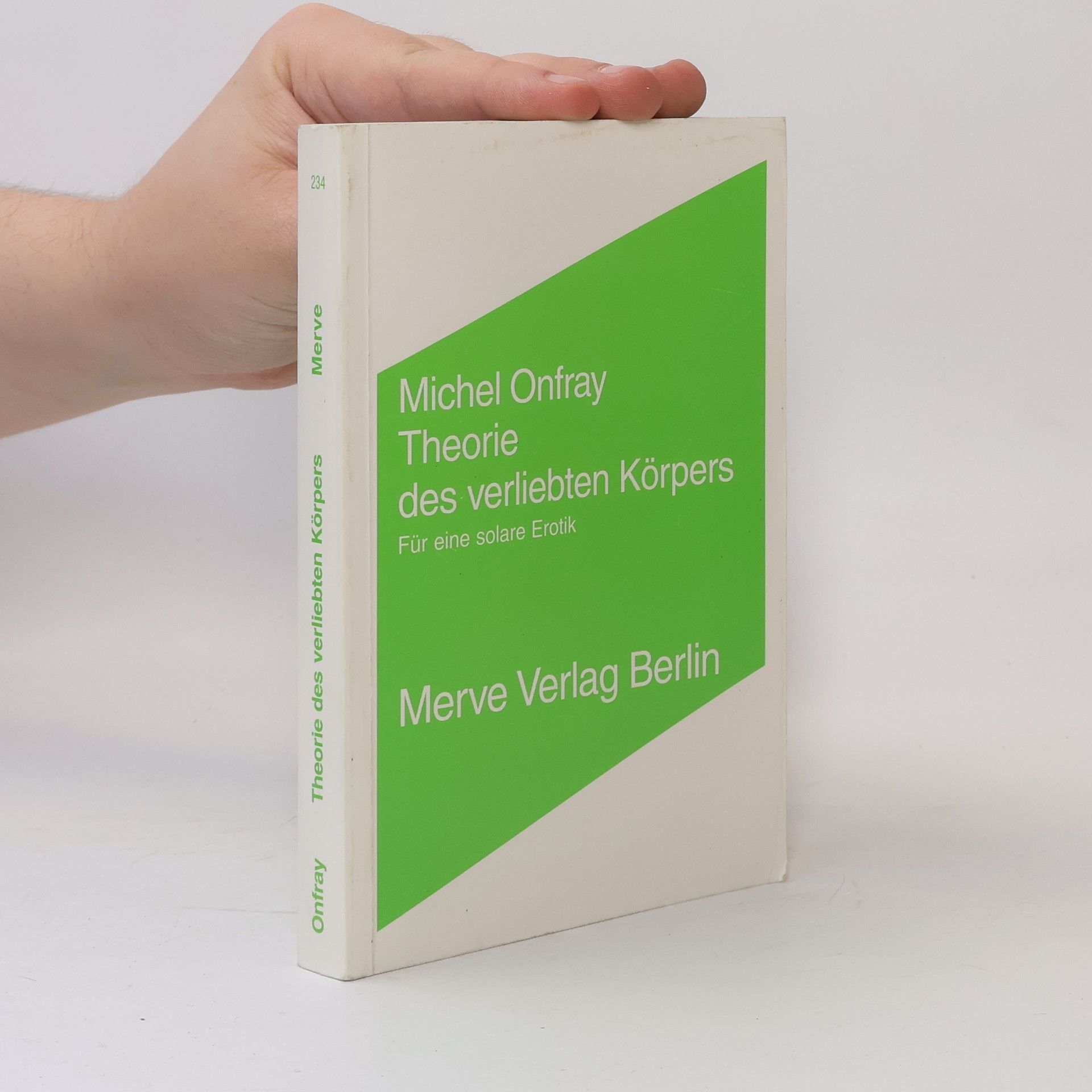 Michel Onfray Theorie des verliebten Körpers