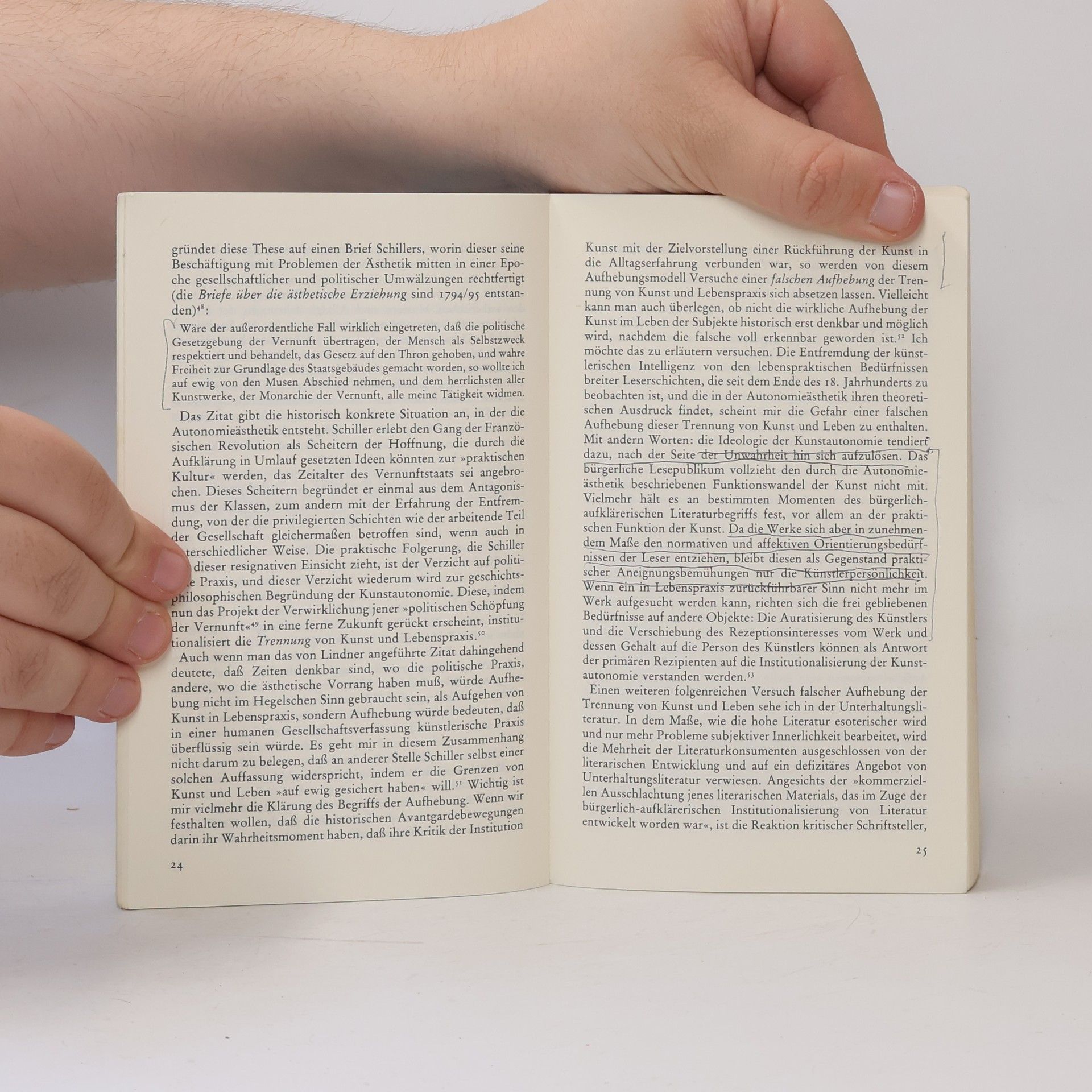 Christa Bürger Zur Dichotomisierung von hoher und niederer Literatur