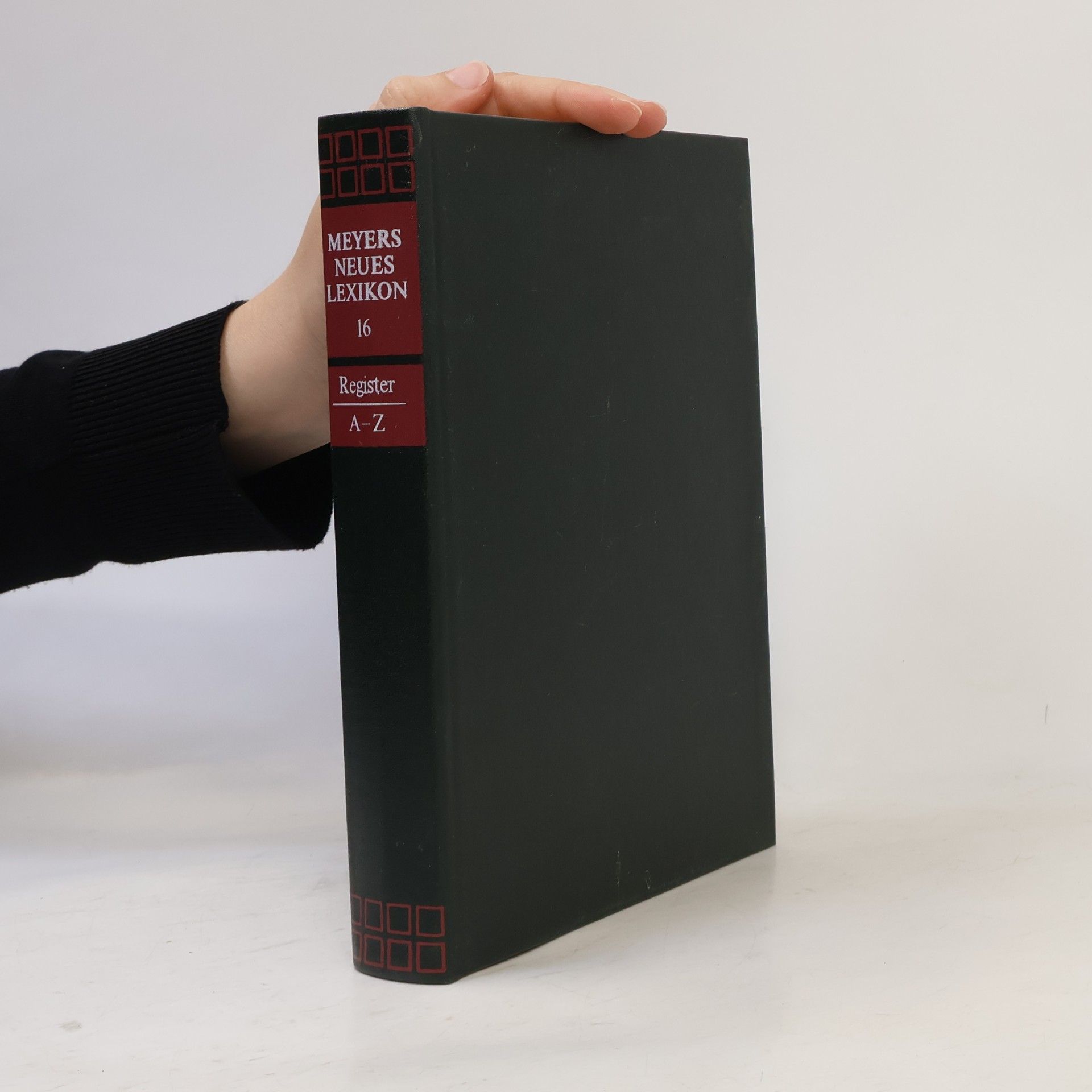 Kolektiv autorů Meyers neues Lexikon 16. Register A - Z