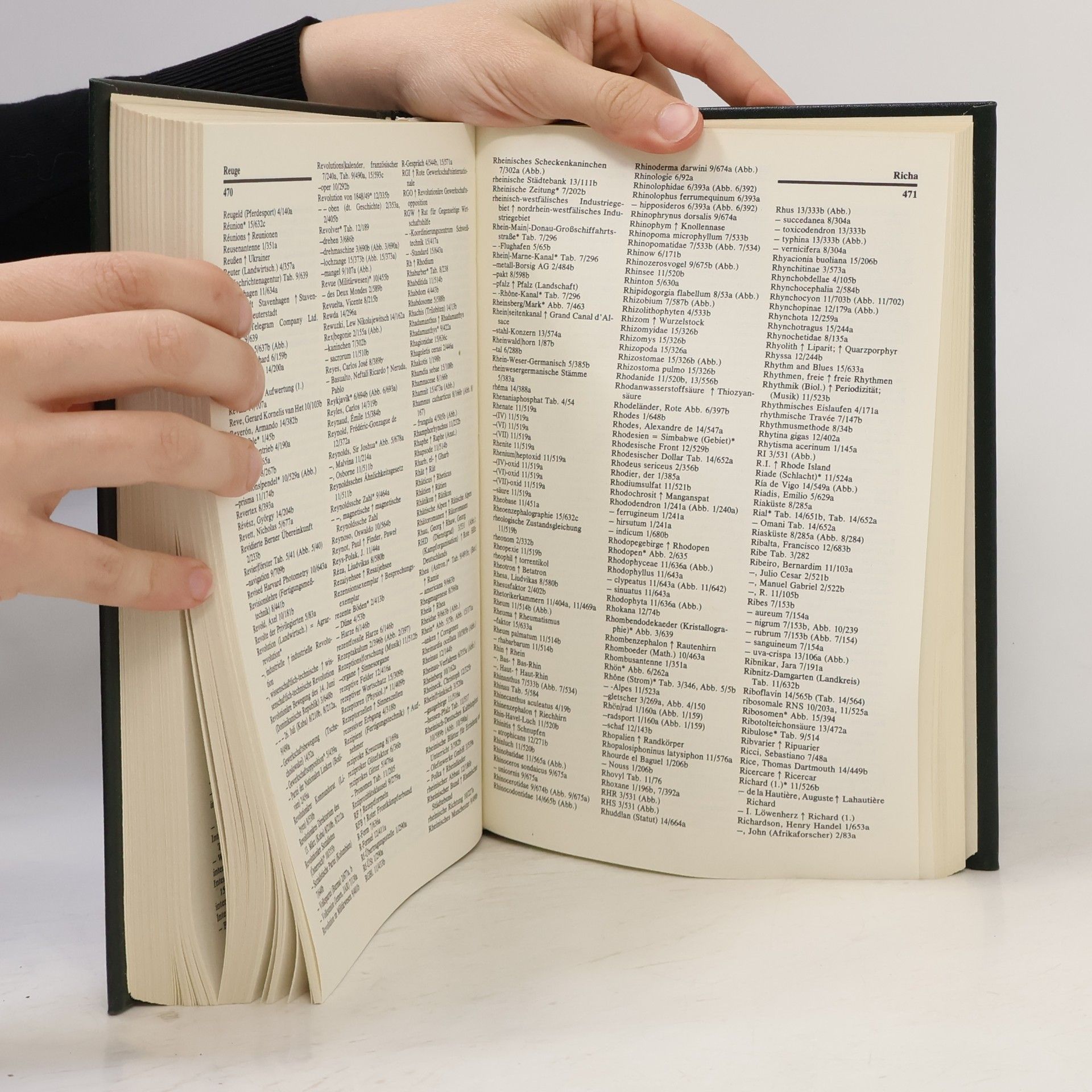 Kolektiv autorů Meyers neues Lexikon 16. Register A - Z