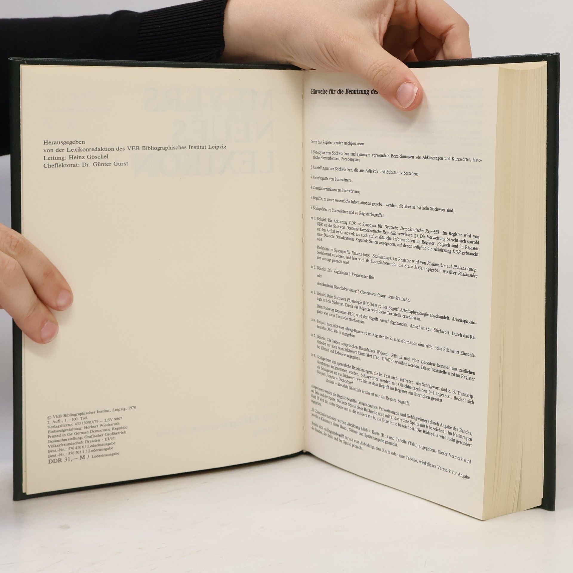 Kolektiv autorů Meyers neues Lexikon 16. Register A - Z
