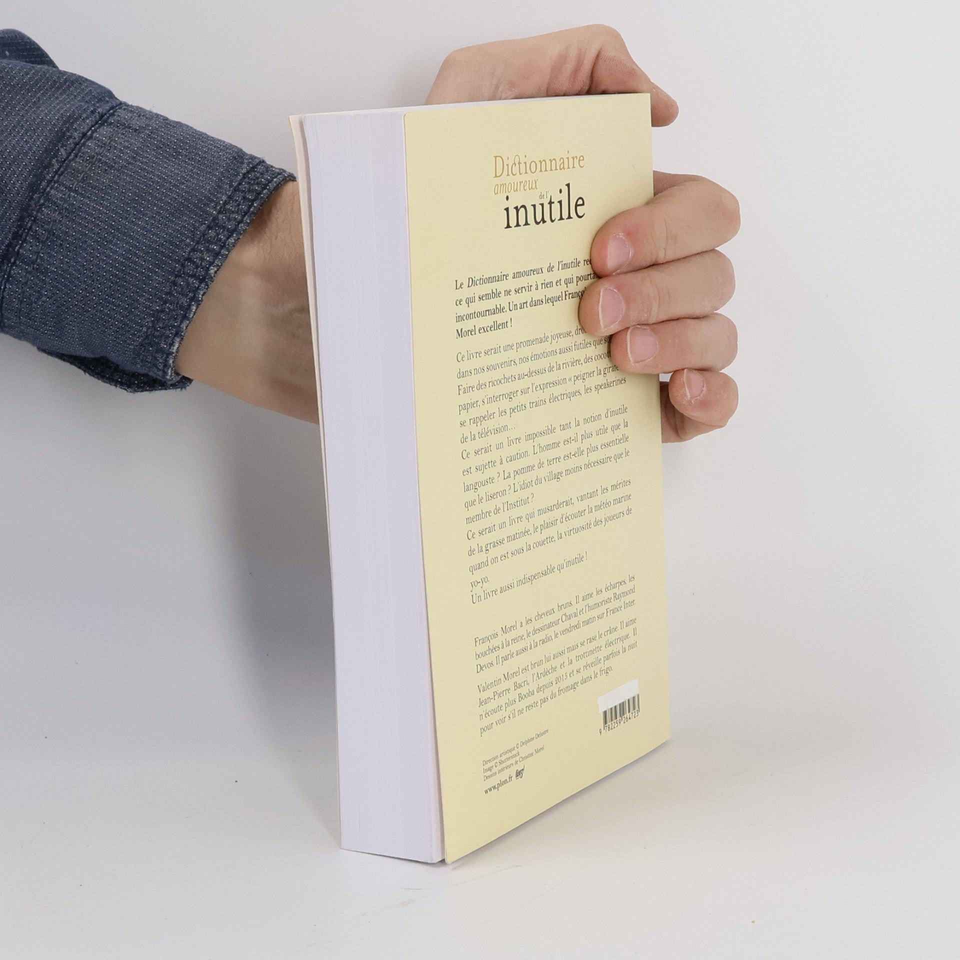 François Morel Dictionnaire amoureux de l'inutile