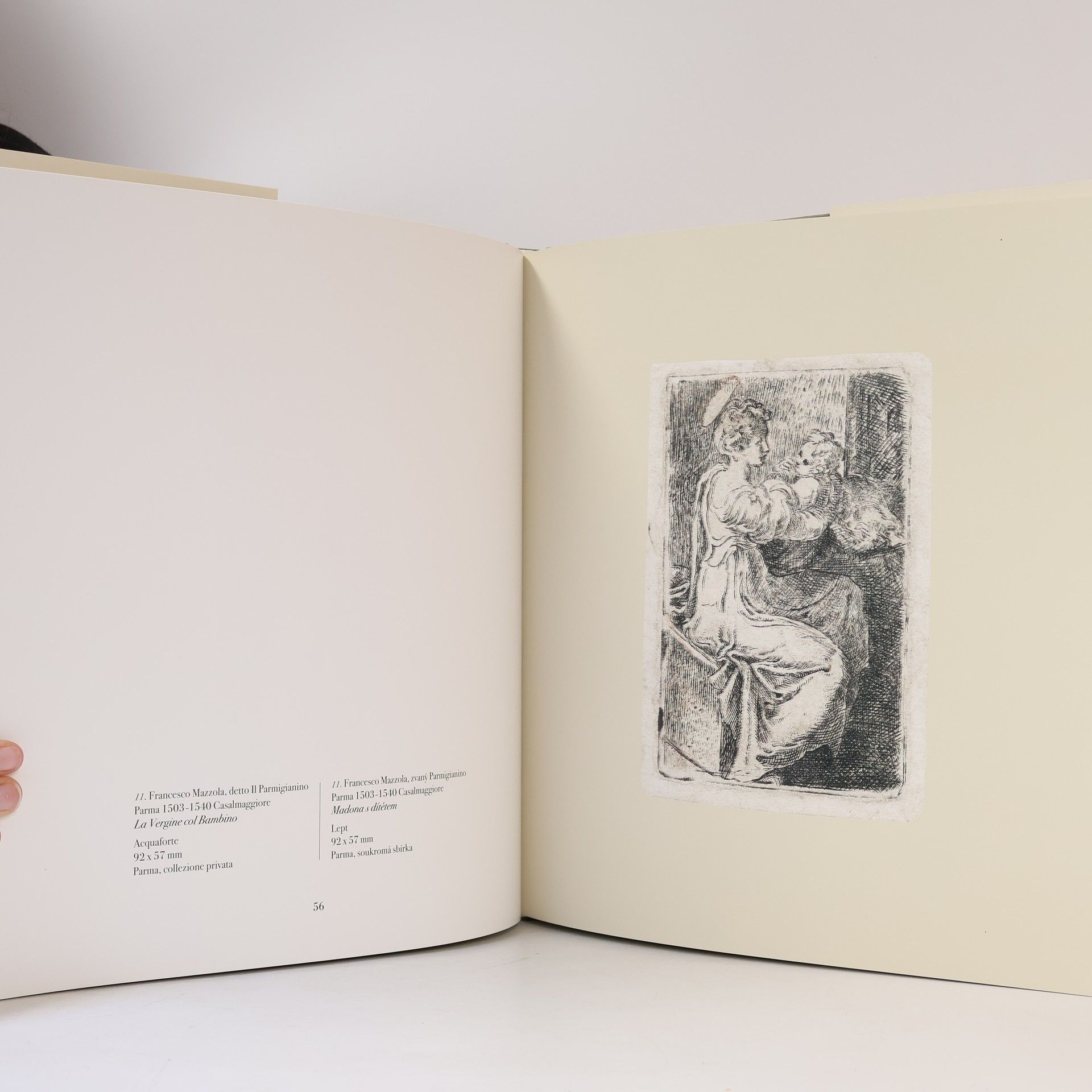 Giovanni Godi Parmigianino : grafica e fortuna critica = grafika a kritické ohlasy