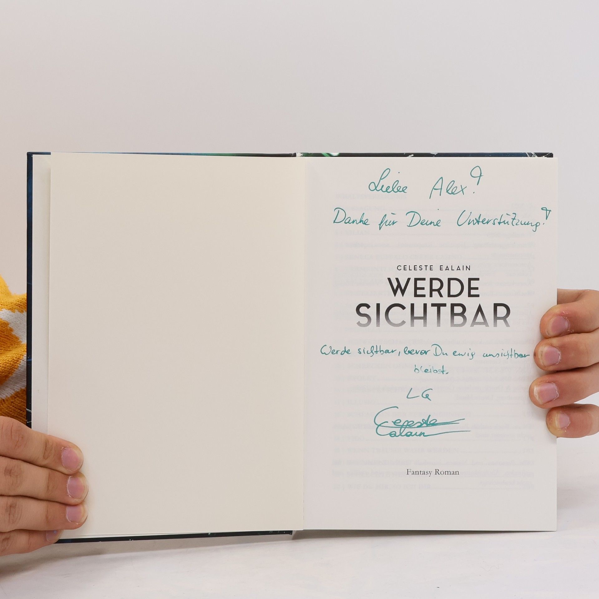 Celeste Ealain Werde sichtbar