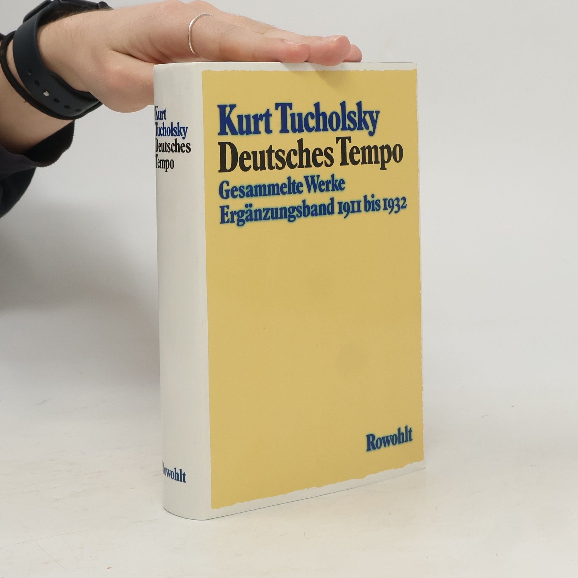 Kurt Tucholsky Deutsches Tempo