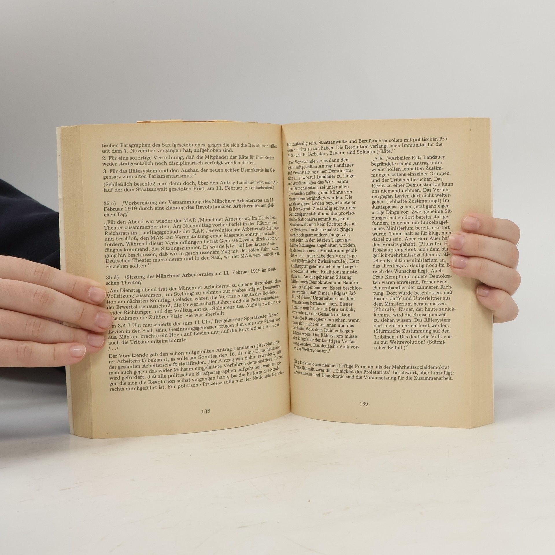 Ulrich Linse Gustav Landauer und die Revolutionszeit 1918, 19