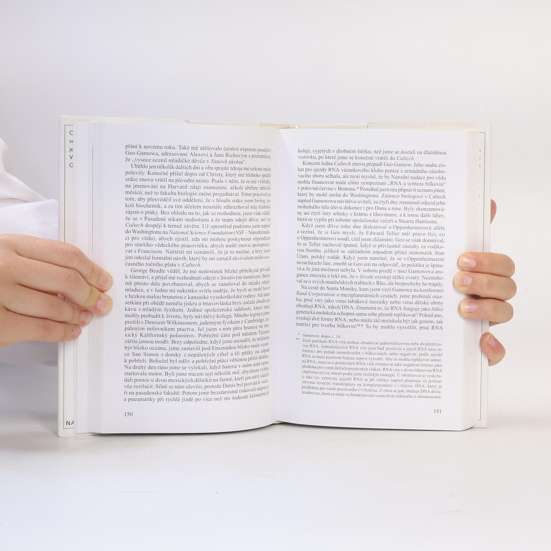 James D. Watson Geny, ženy a Gamow