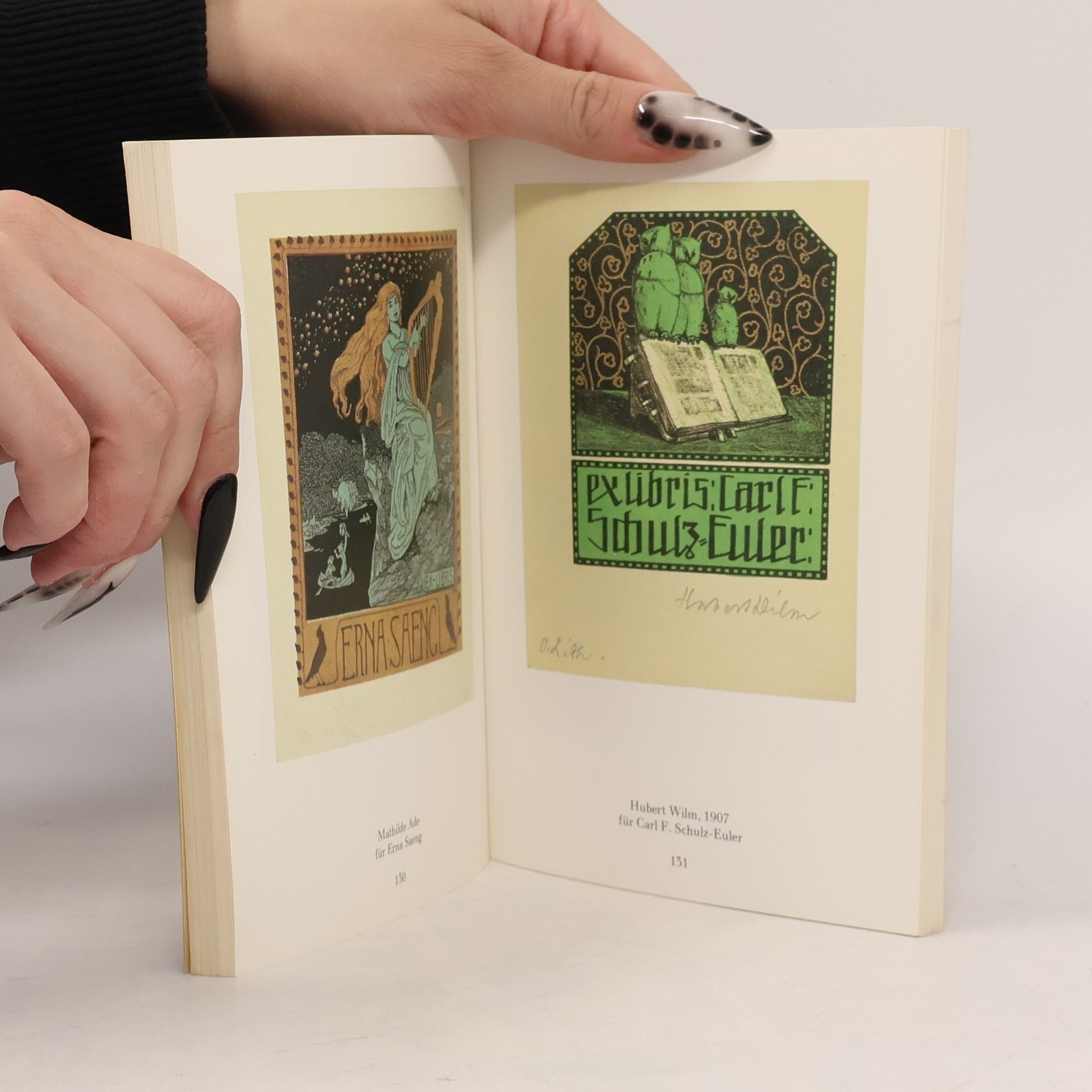 Andreas Hopf Alte Exlibris