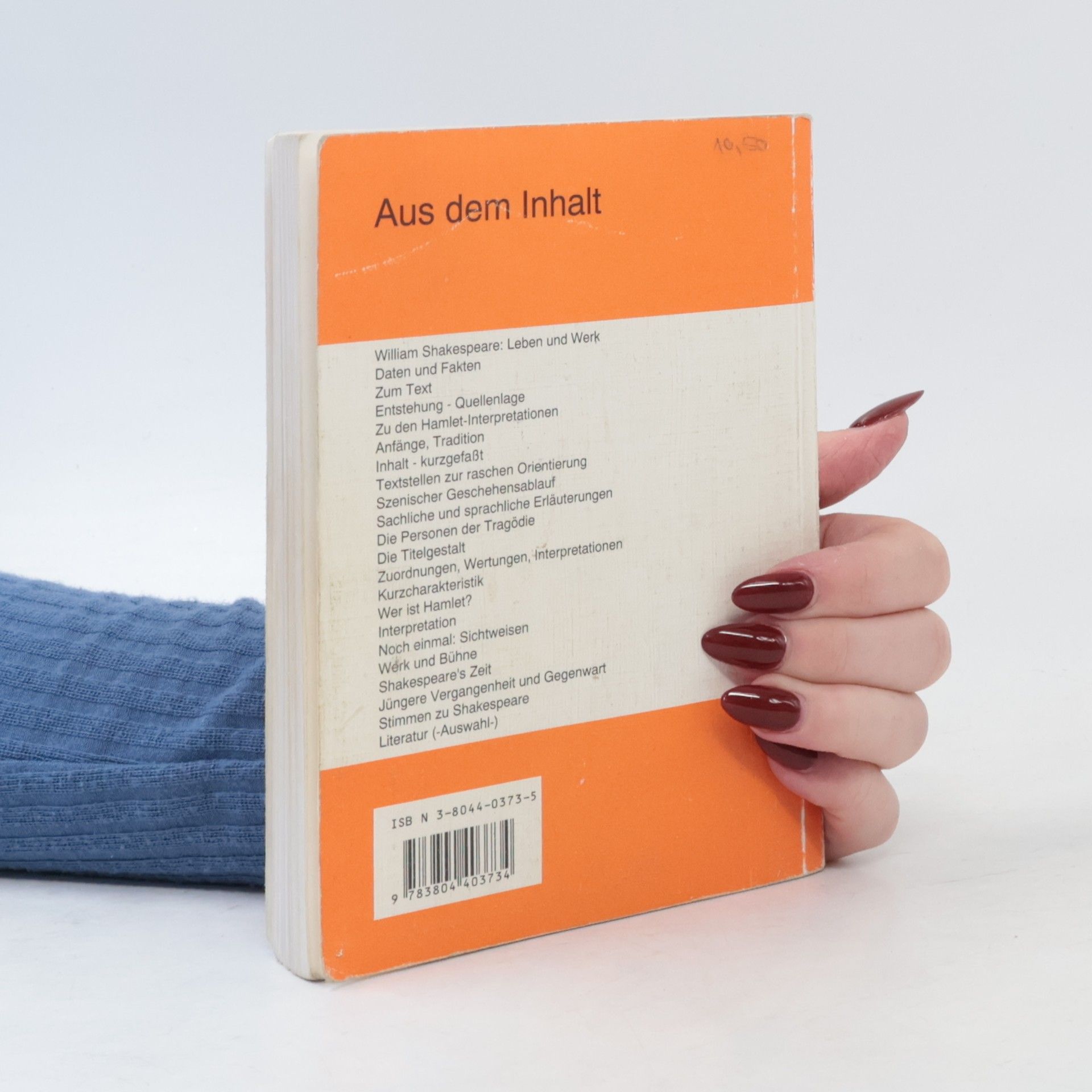 Reiner Poppe Erläuterungen zu William Shakespeare, Hamlet