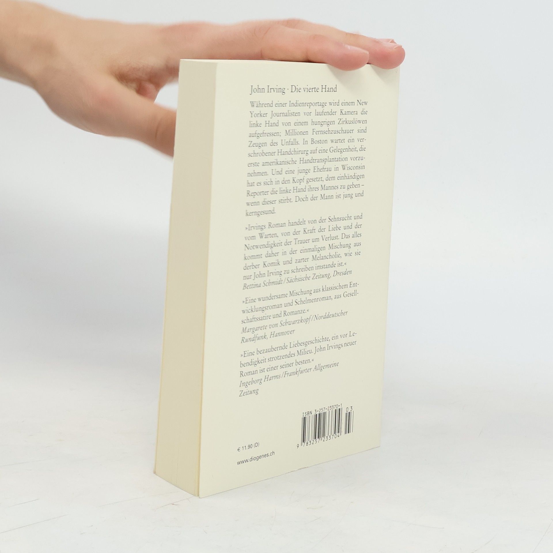 John Irving Die vierte Hand