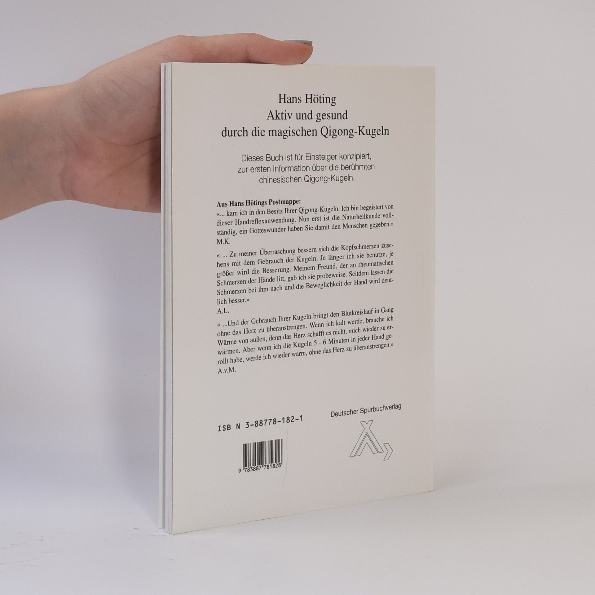 Hans Höting Aktiv und gesund durch die magischen Qigong-Kugeln