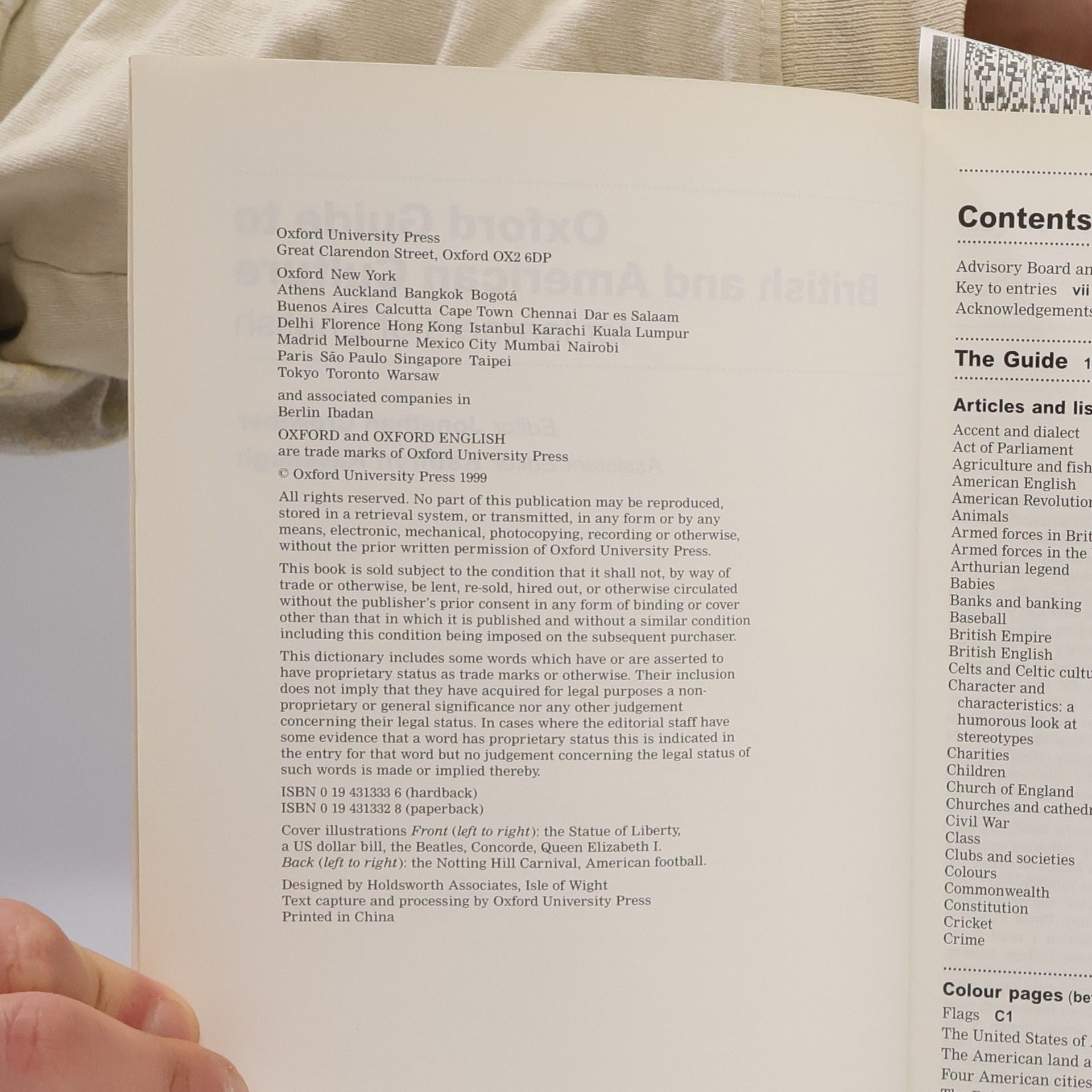 Jonathan Crowther Oxford Guide to British and American Culture