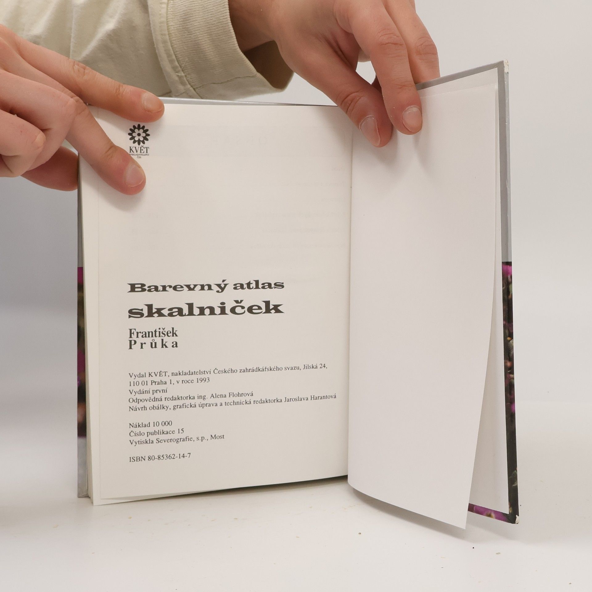 František Průka Barevný atlas skalniček