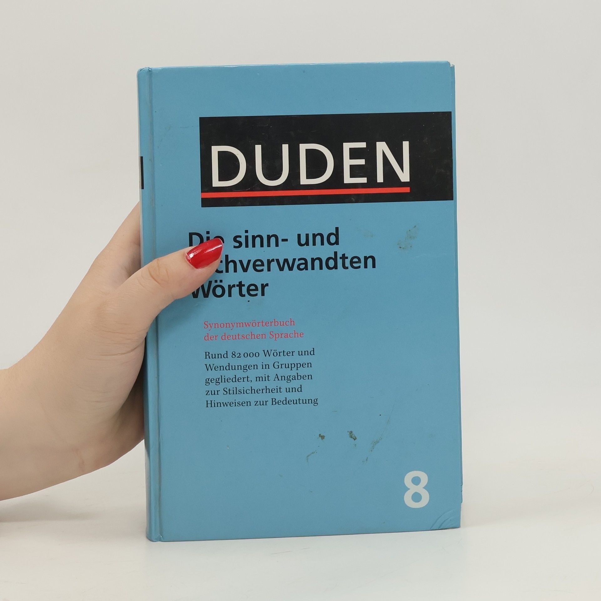 Wolfgang Müller Duden. Band 8, Sinn- und sachverwandte Wörter