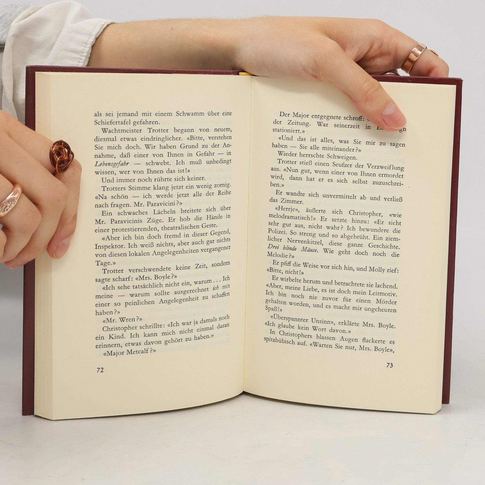Agatha Christie Die Mausefalle