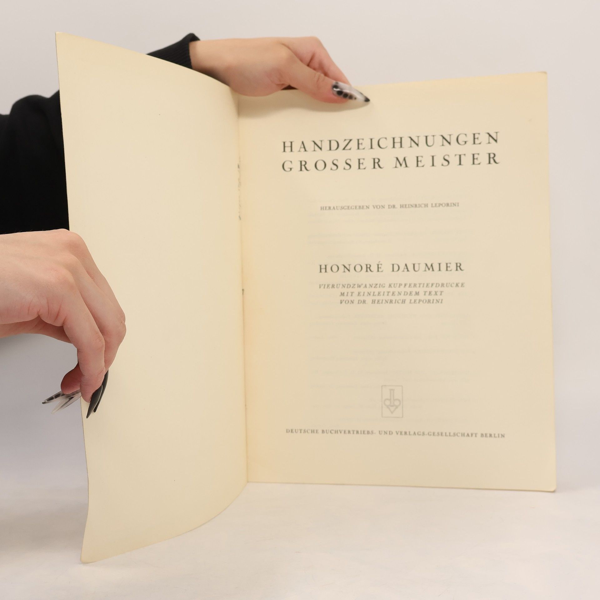 Kolektiv autorů Handzeichnungen großer Meister. Honoré Daumier