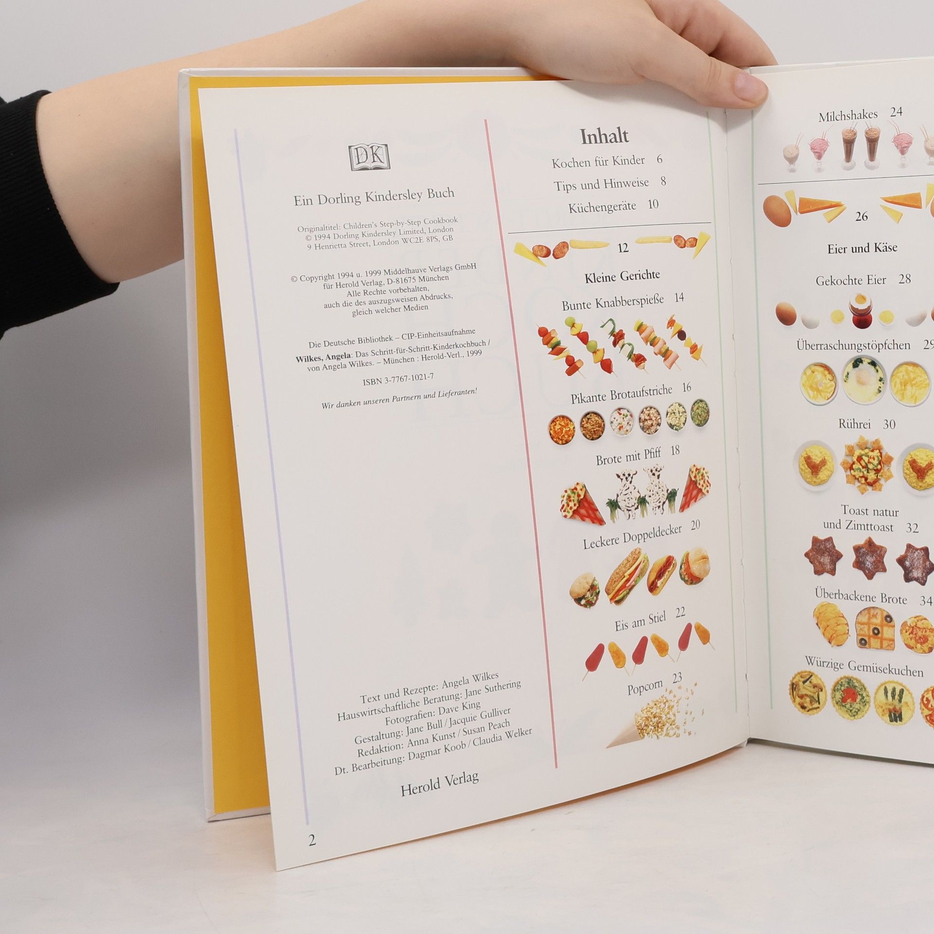 Angela Wilkes Das Schritt-für-Schritt-Kinderkochbuch