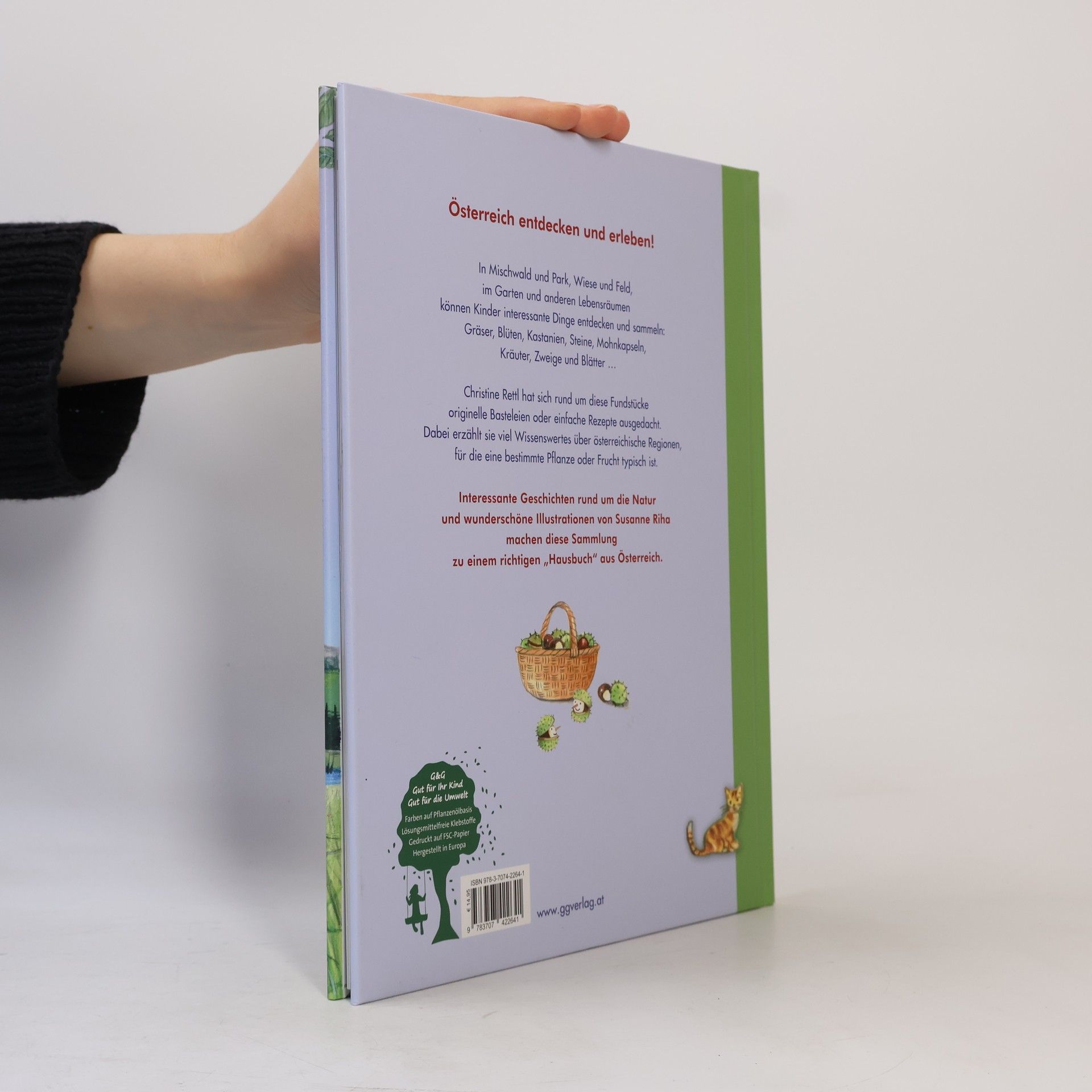 Christine Kettl Mein großes Naturbuch aus Österreich
