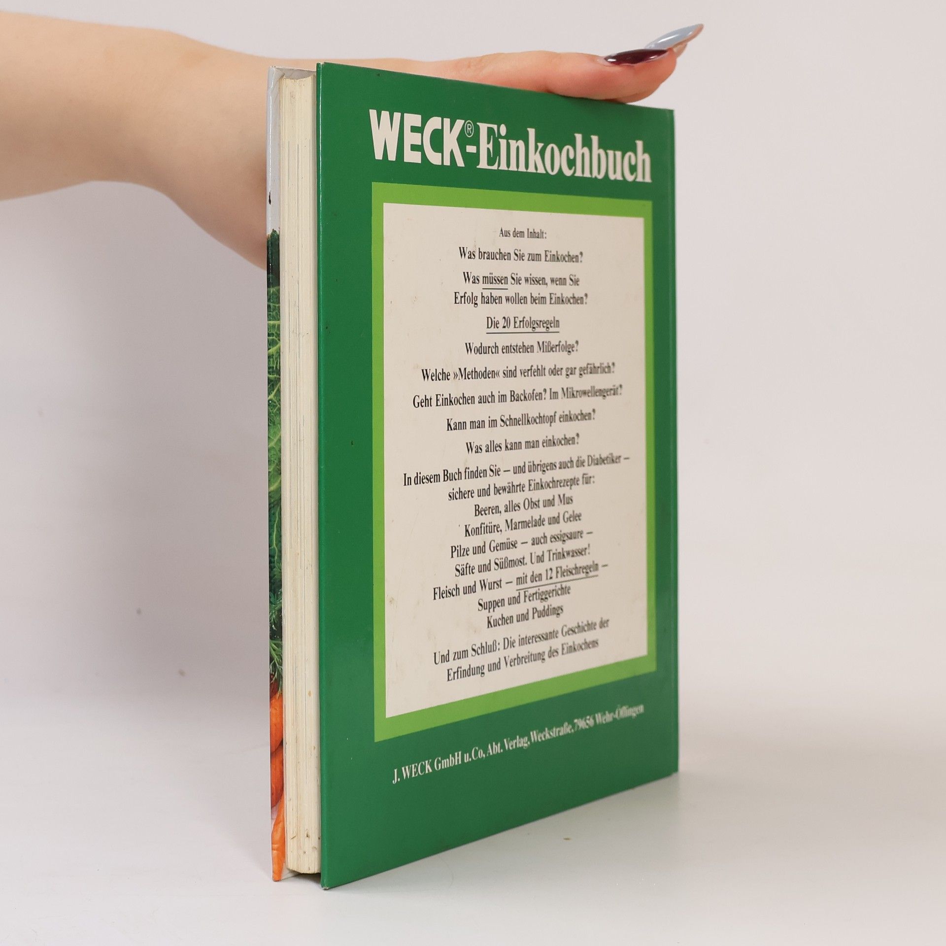 Autorenkollektiv Weck-Einkochbuch