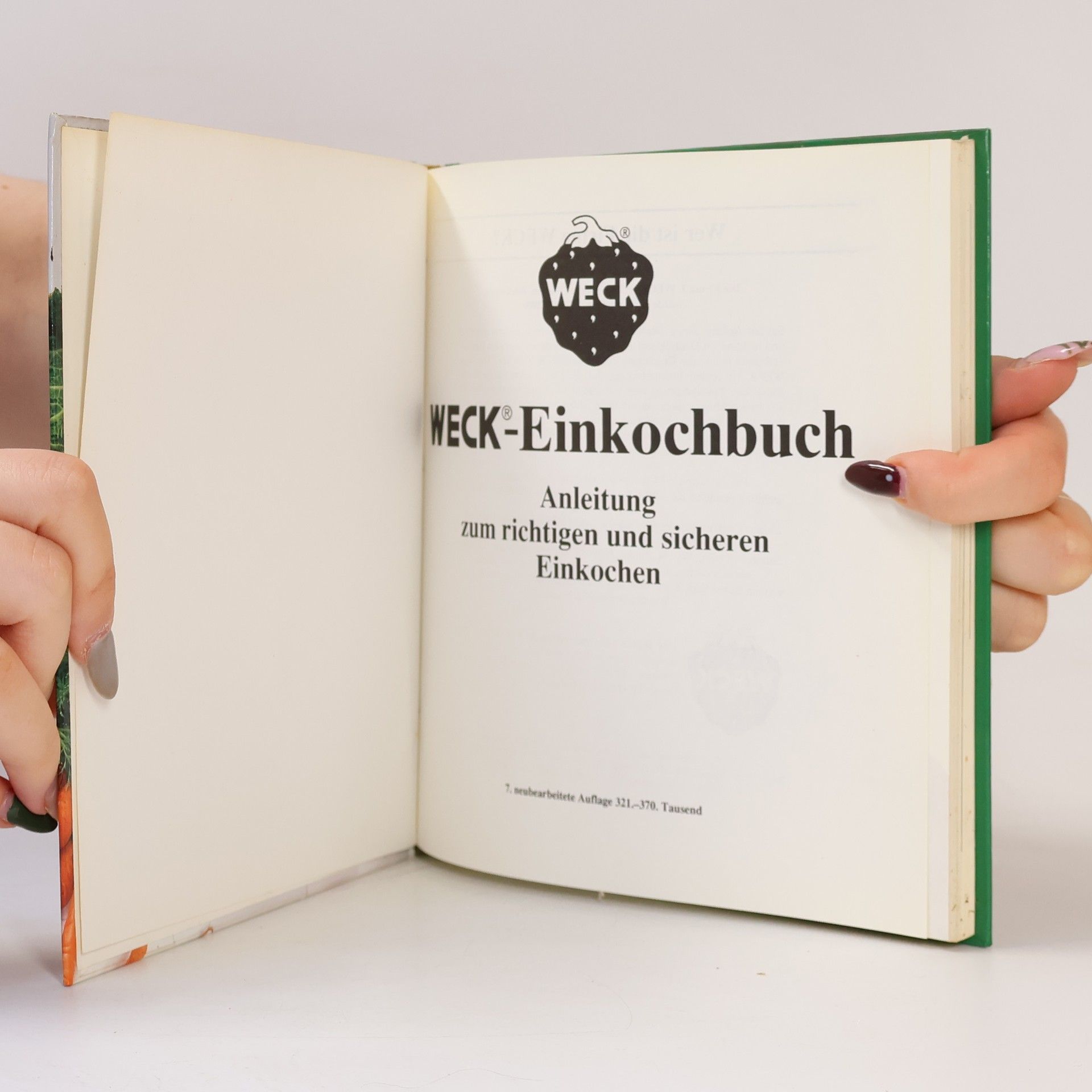 Autorenkollektiv Weck-Einkochbuch