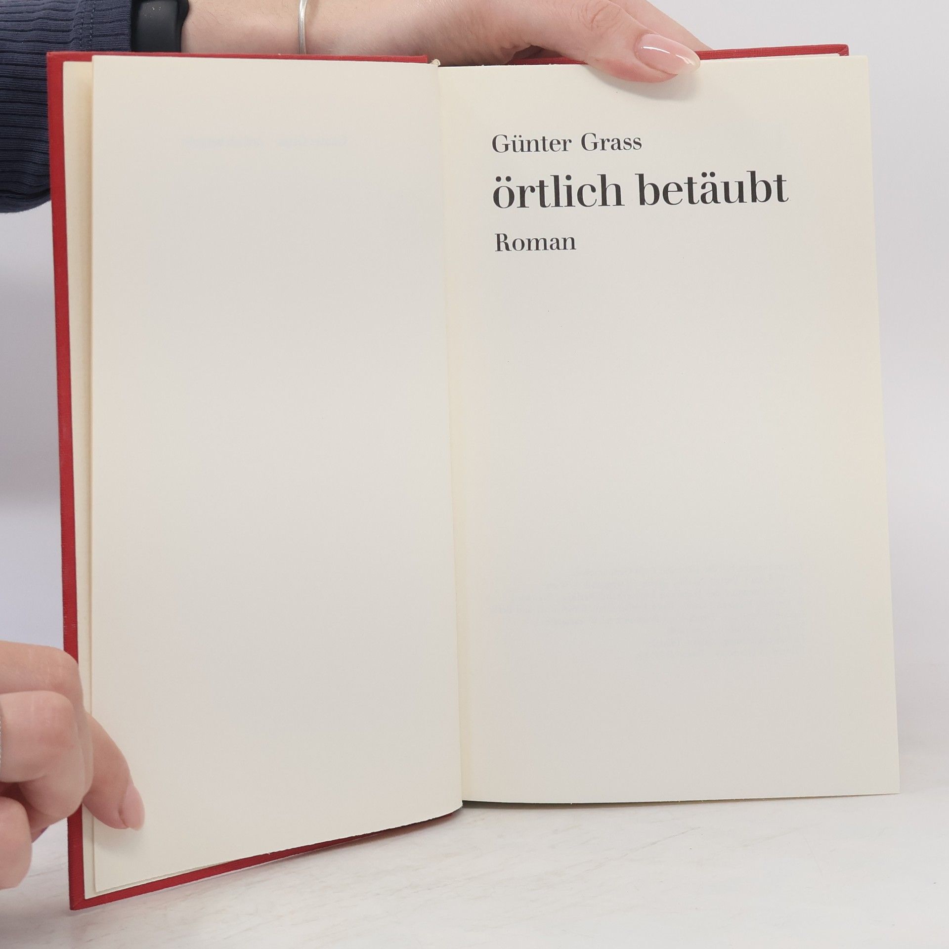 Günter Grass Örtlich betäubt