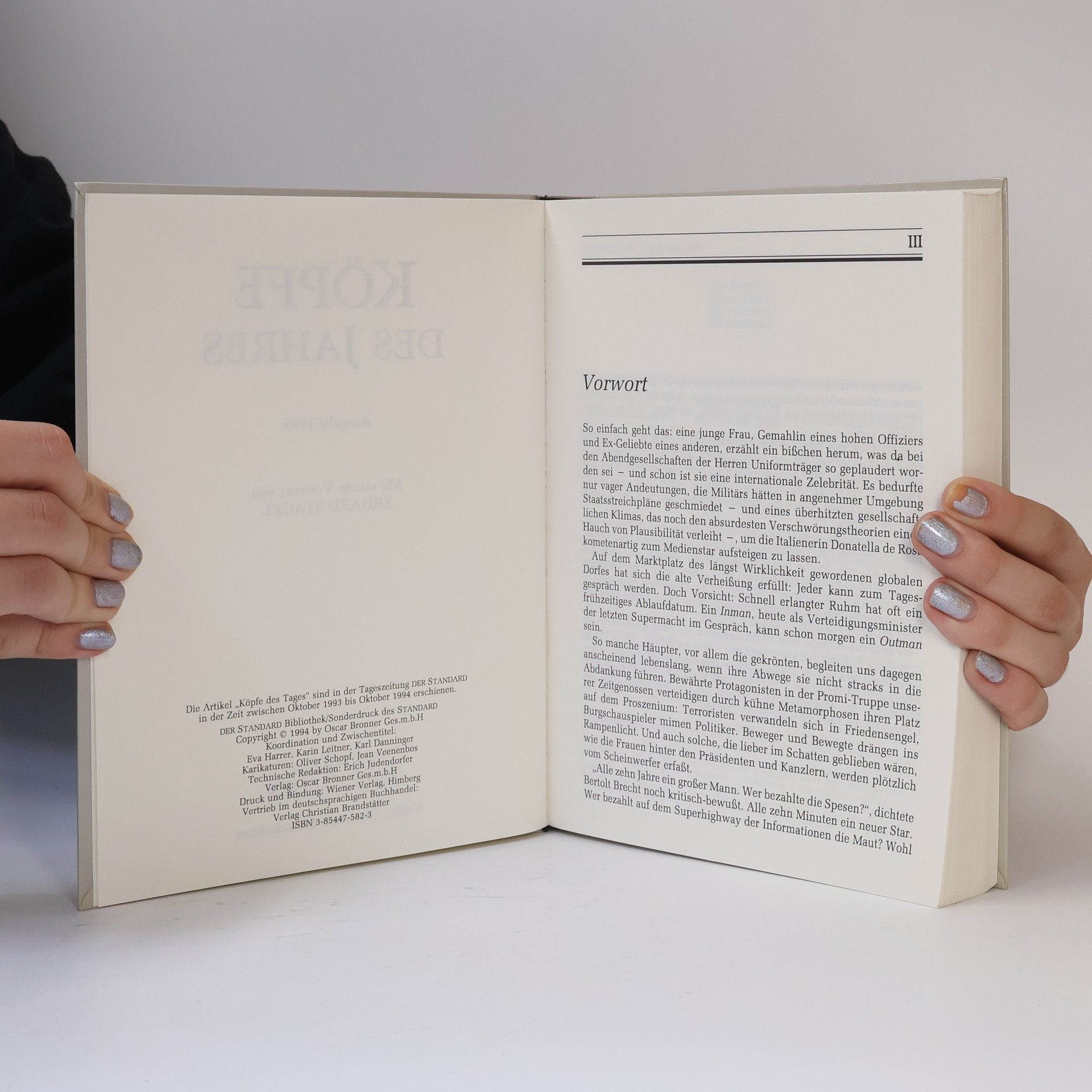 AA.VV. Köpfe des Jahres. Ausgabe 2013