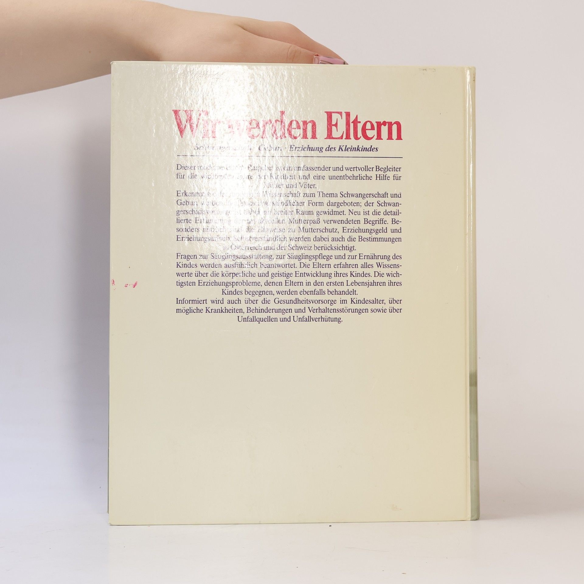 Barbara Nees Delaval Wir werden Eltern