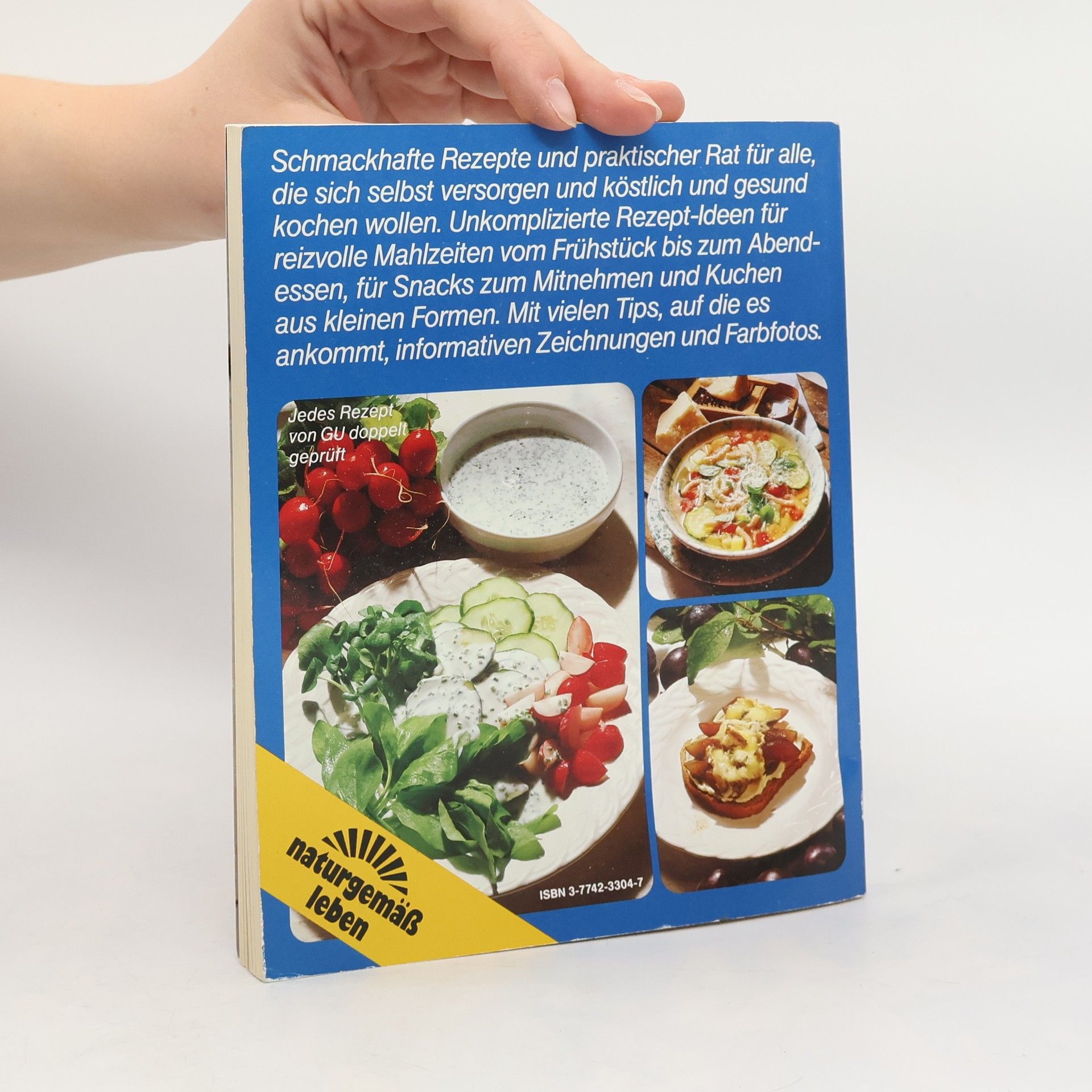 Marey Kurz Vollwert-Rezepte für 1 Person
