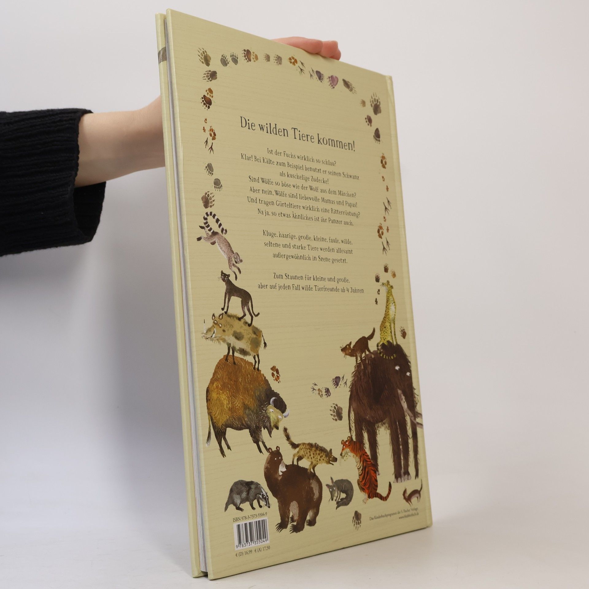Yuval Zommer Das große Buch der wilden Tiere