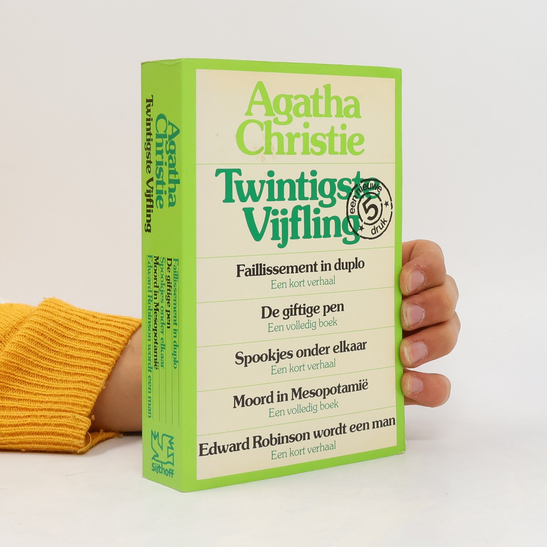 Agatha Christie Twintigste vijfling - een nieuwe 5 druk