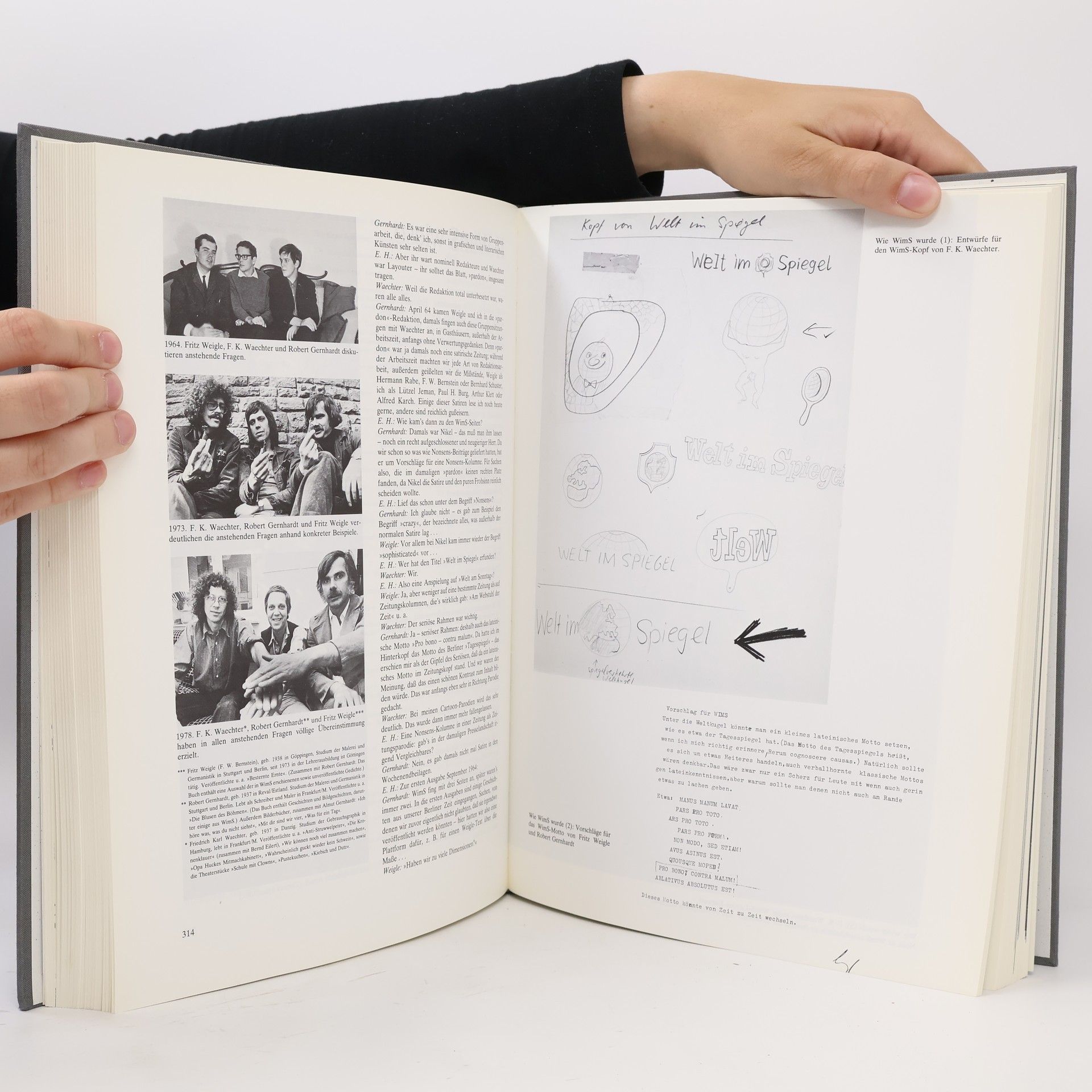 Fritz Weigle Bernstein Welt im Spiegel