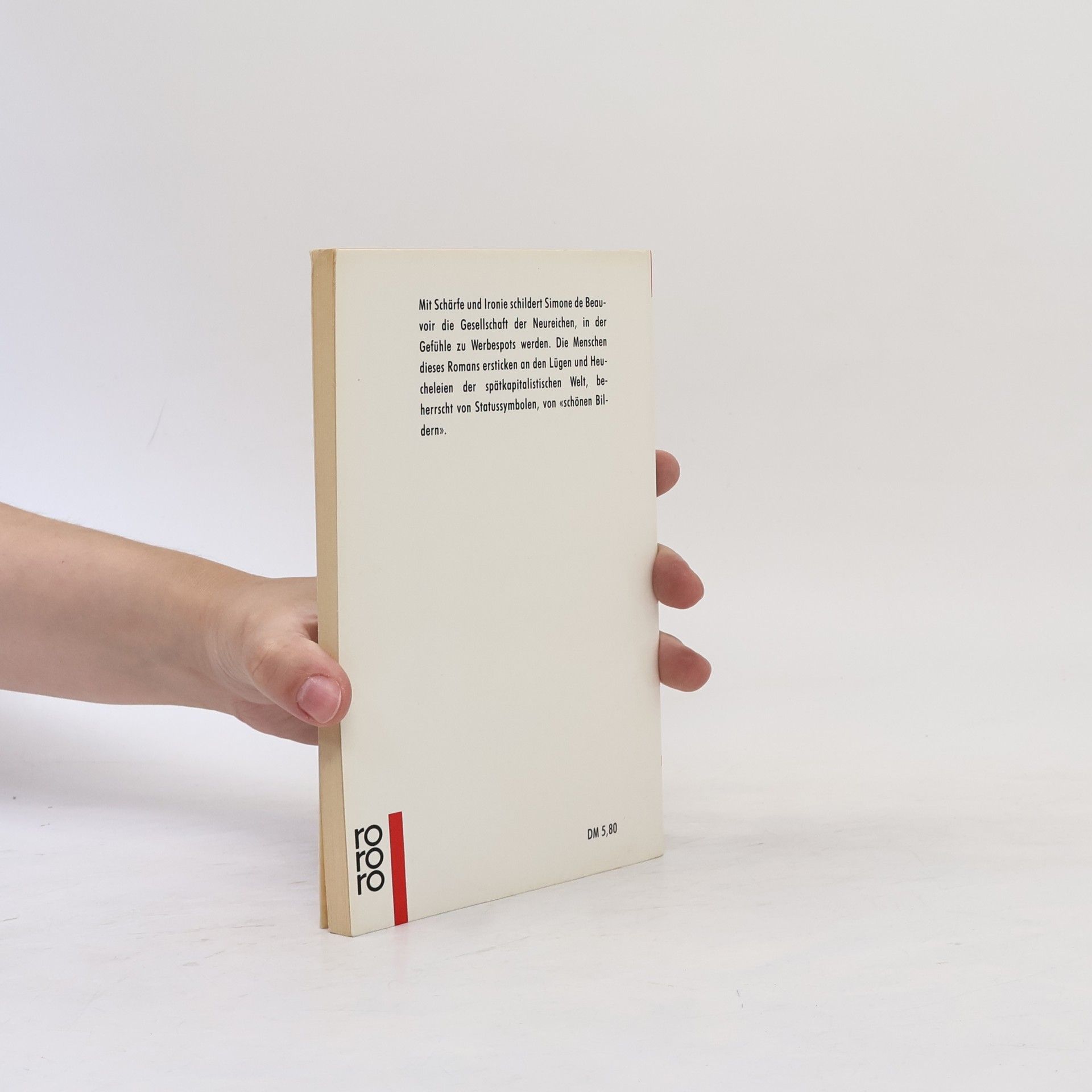 Simone de Beauvoir Die Welt der schönen Bilder