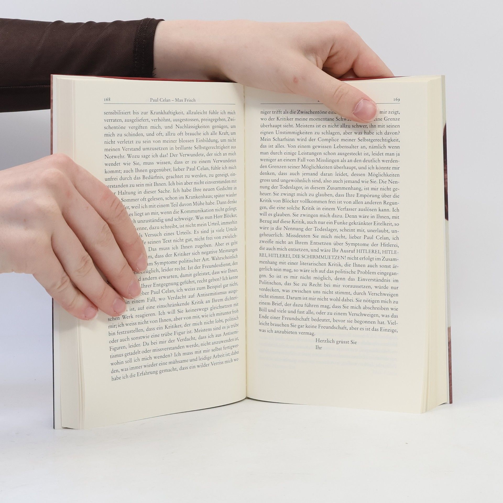 Paul Celan Herzzeit Briefwechsel