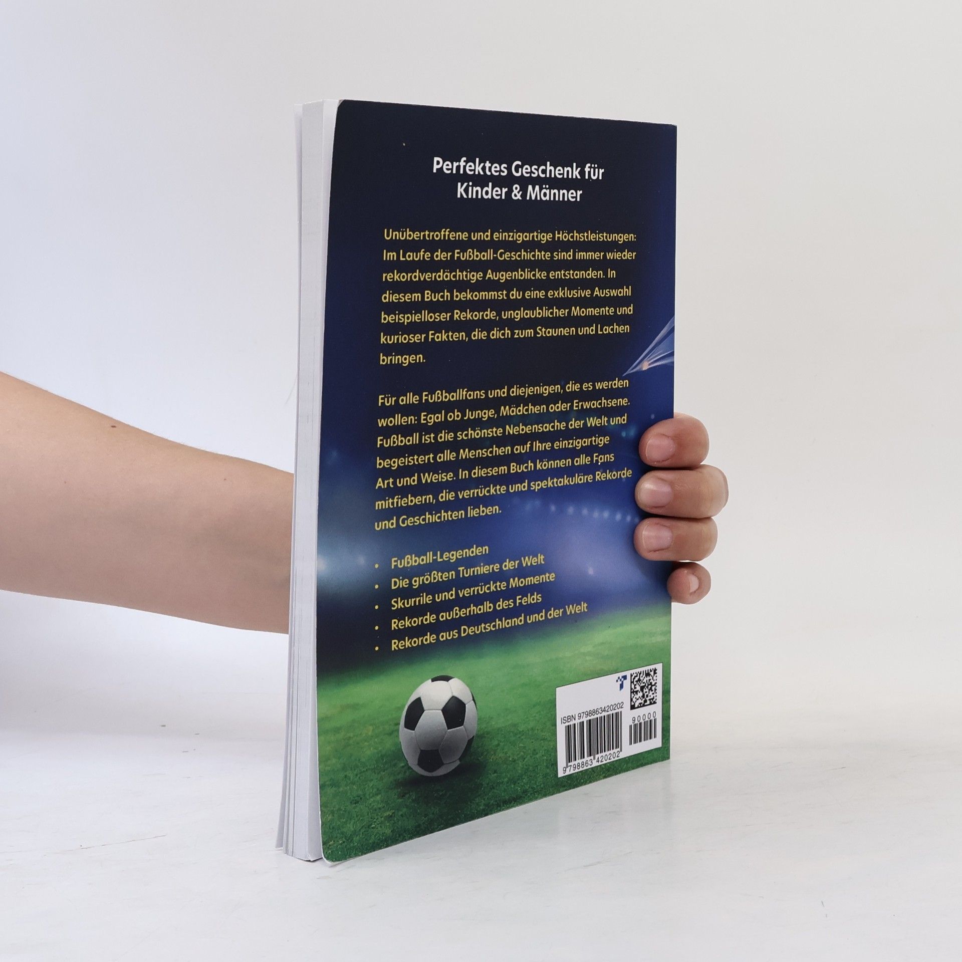 Andreas Sommer Die 222 größten Fußballrekorde der Welt. Das Fußballbuch mit unglaublichen Geheimnissen, spannenden Fakten & einzigartigen Wissen für echte Fans inkl. Quiz | Perfektes Geschenk für Kinder & Männer