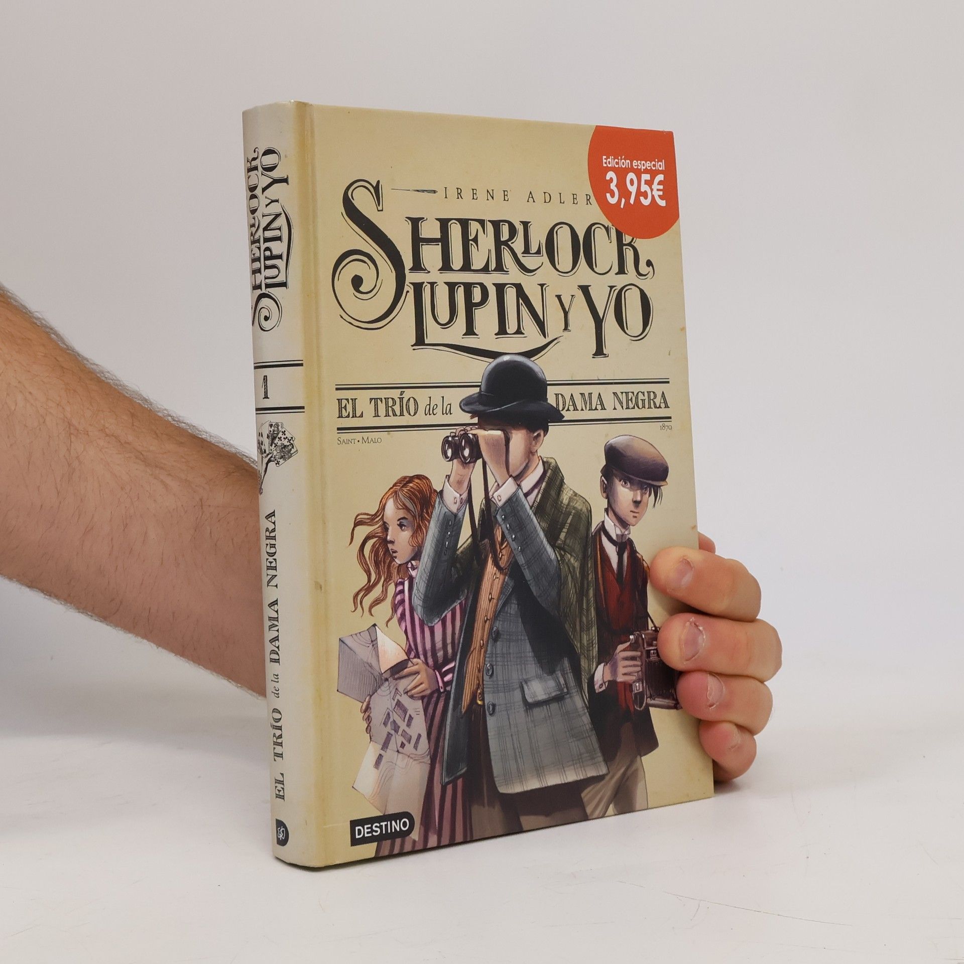 Irene Adler Sherlock, Lupin y yo - 1: El trío de la dama negra - Edición especial