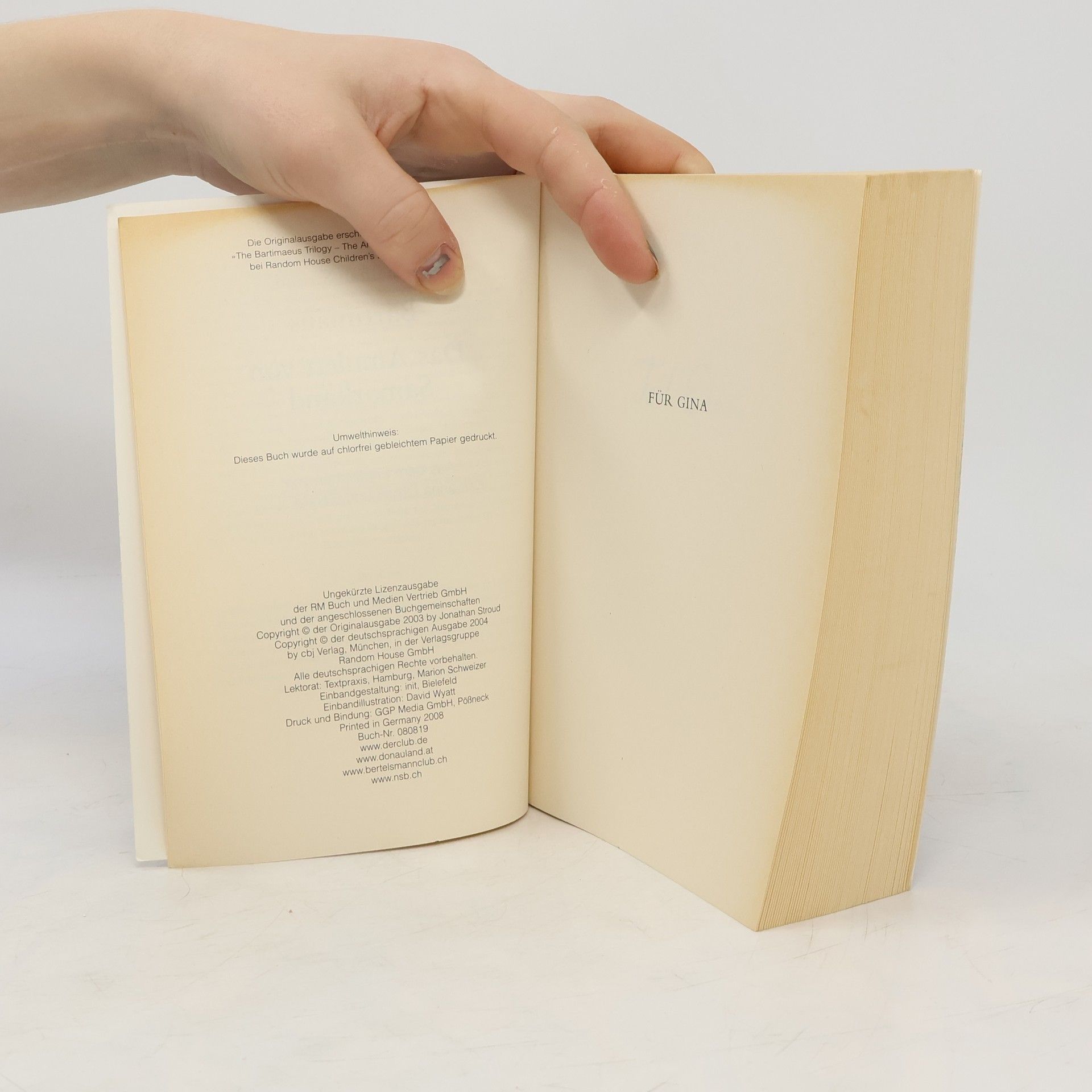 Jonathan Stroud Bartimäus. Das Amulett von Samarkand