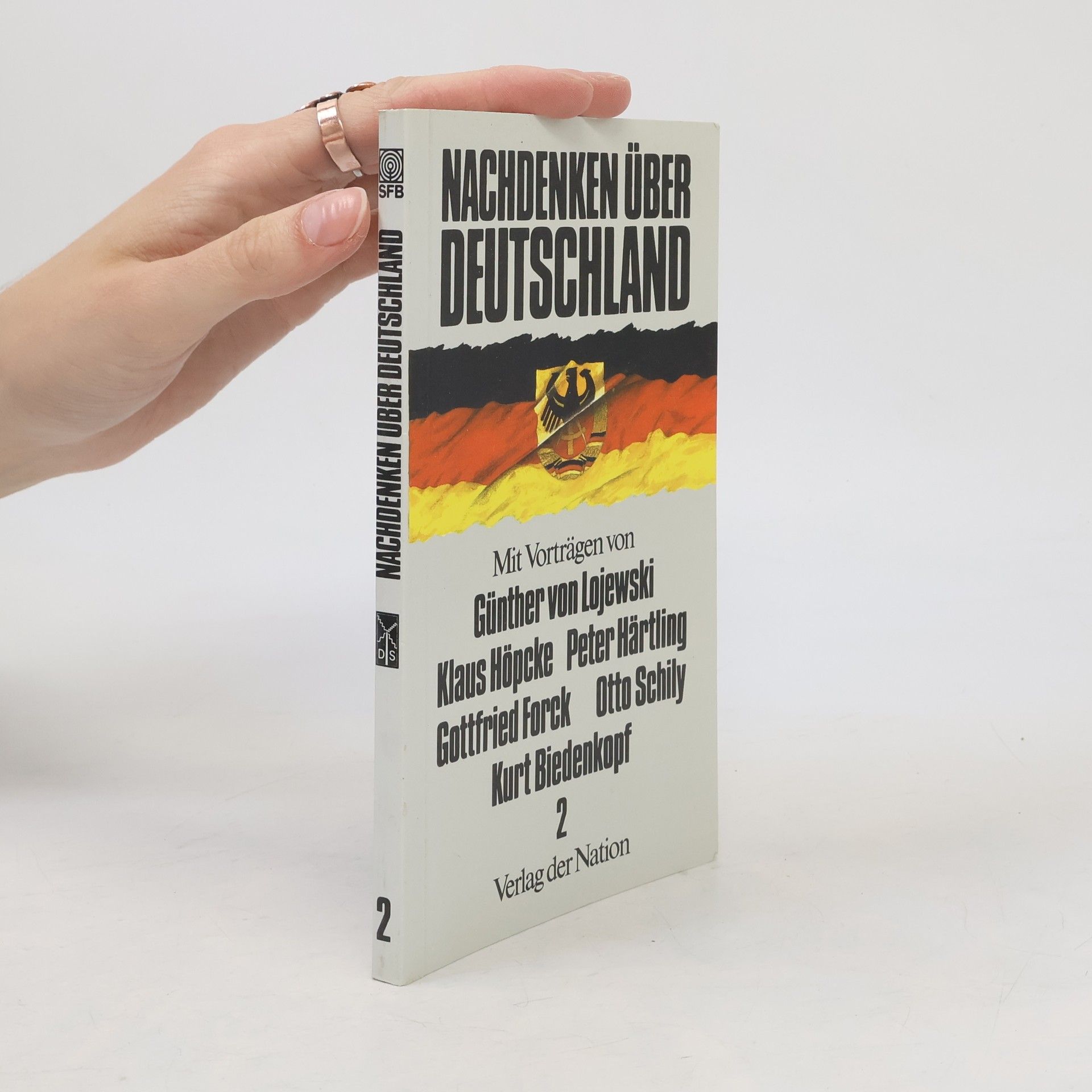 Gottfried Forck Nachdenken über Deutschland