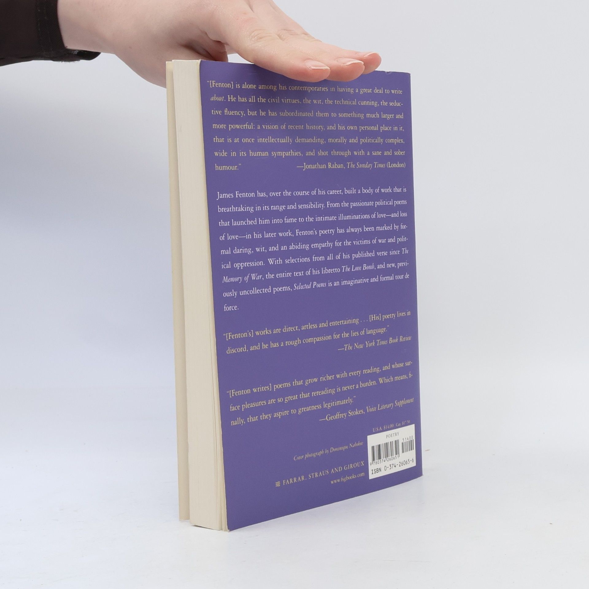 James Fenton Selected Poems
