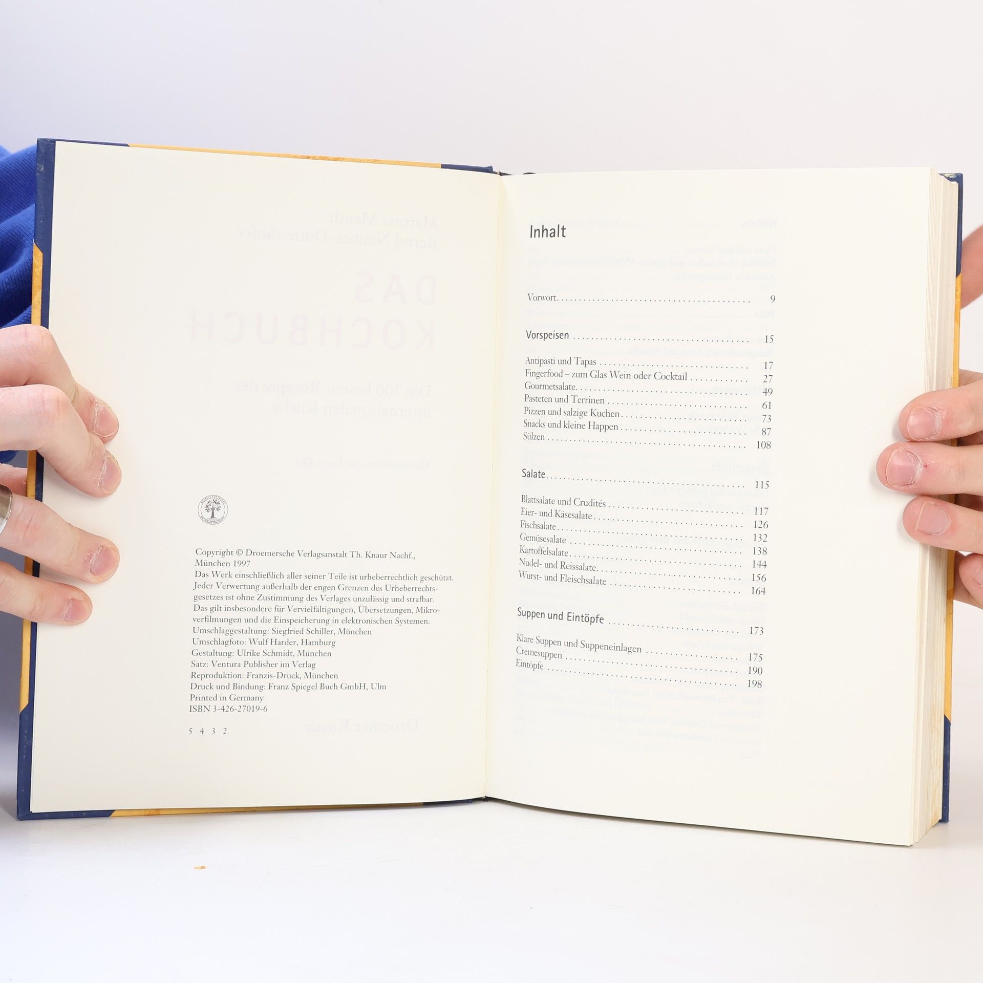 Martin Meuth Das Kochbuch