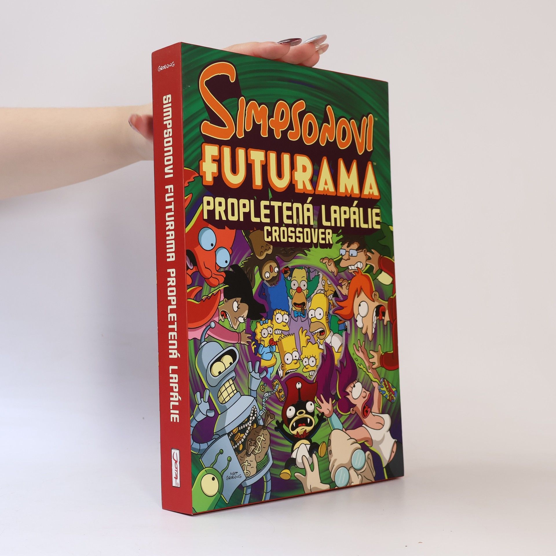Matt Groening Simpsonovi - Futurama. Propletená lapálie: Crossover (s přílohou)