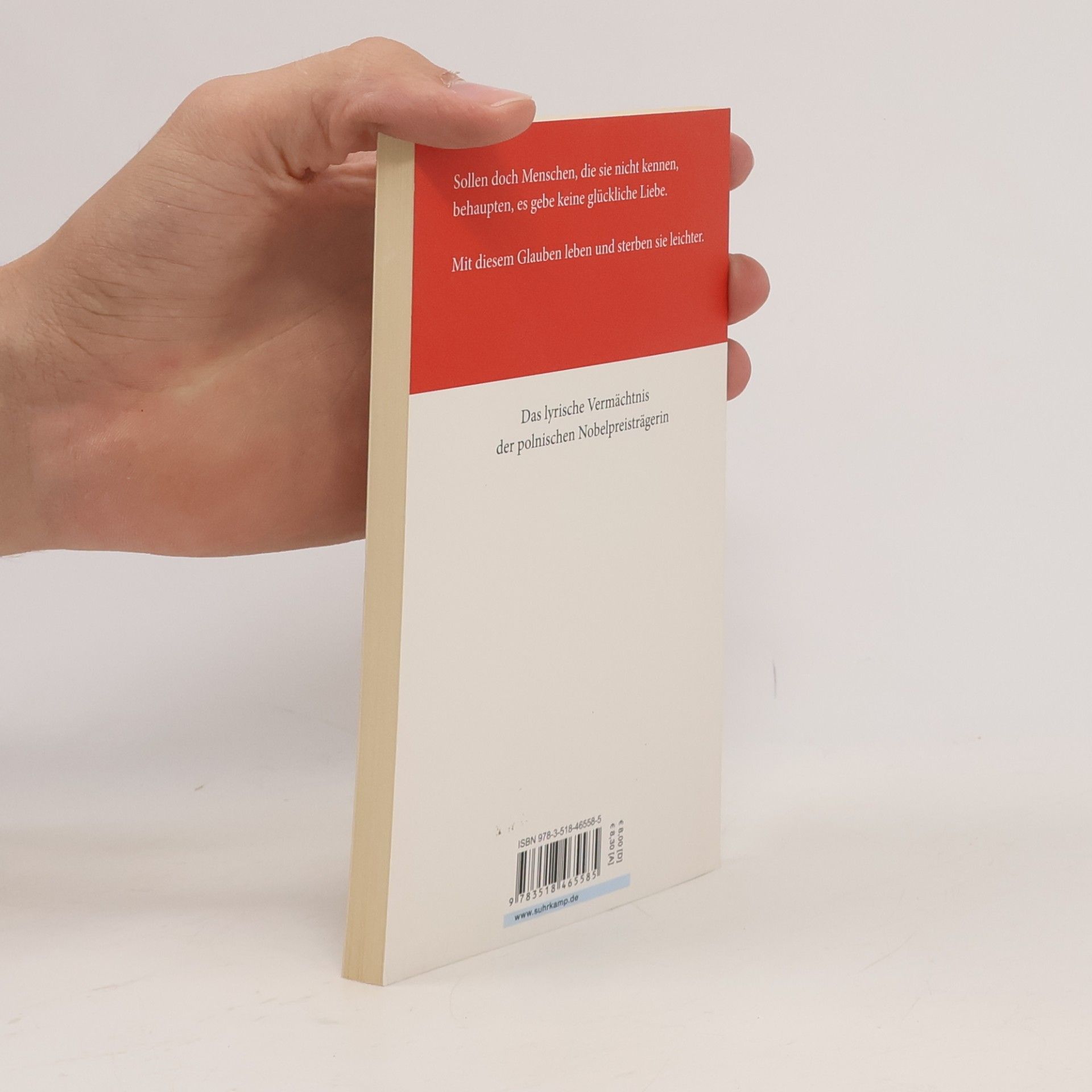 Wisława Szymborska Glückliche Liebe und andere Gedichte