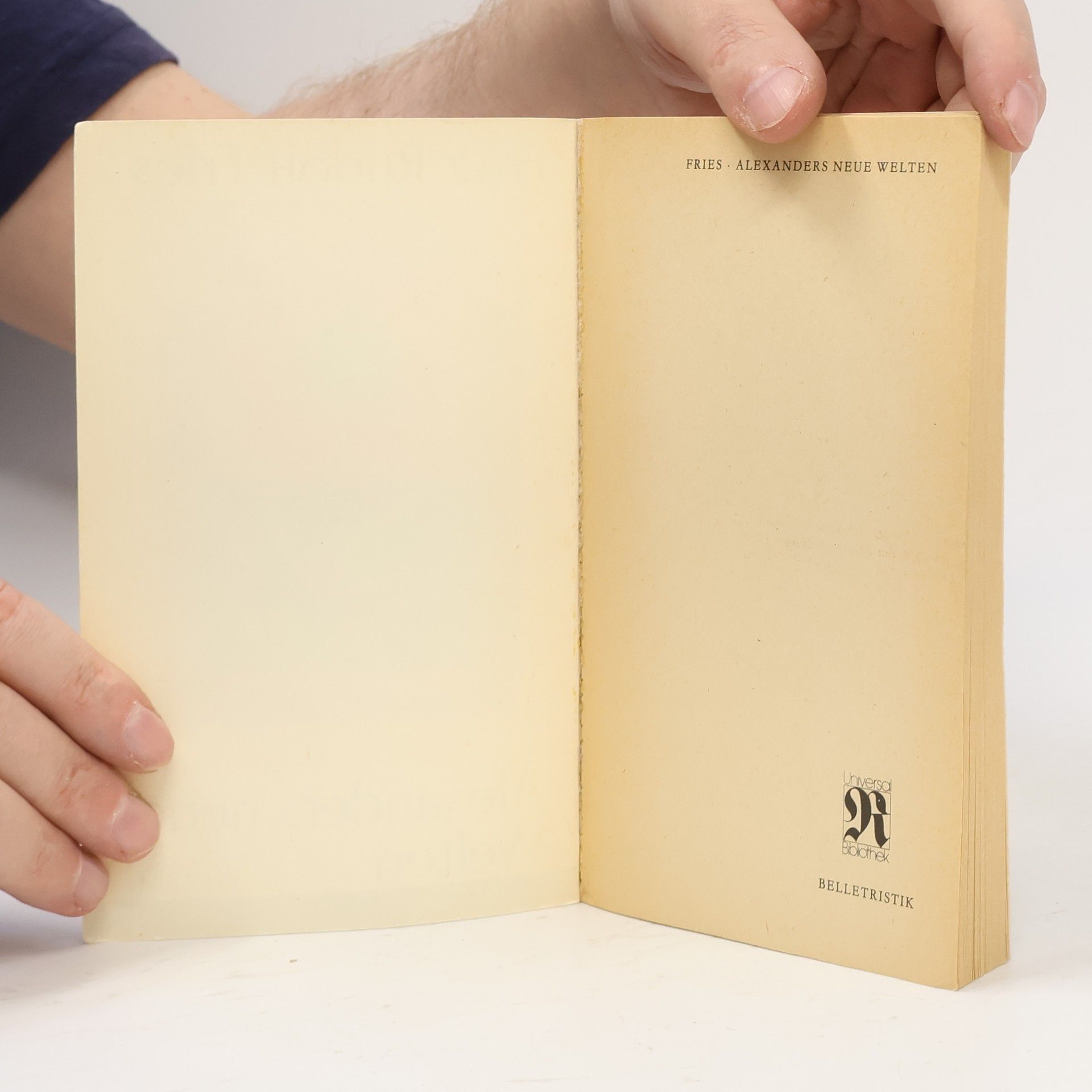 Fritz Rudolf Fries Alexanders neue Welten. Ein akademischer Kolportageroman aus Berlin