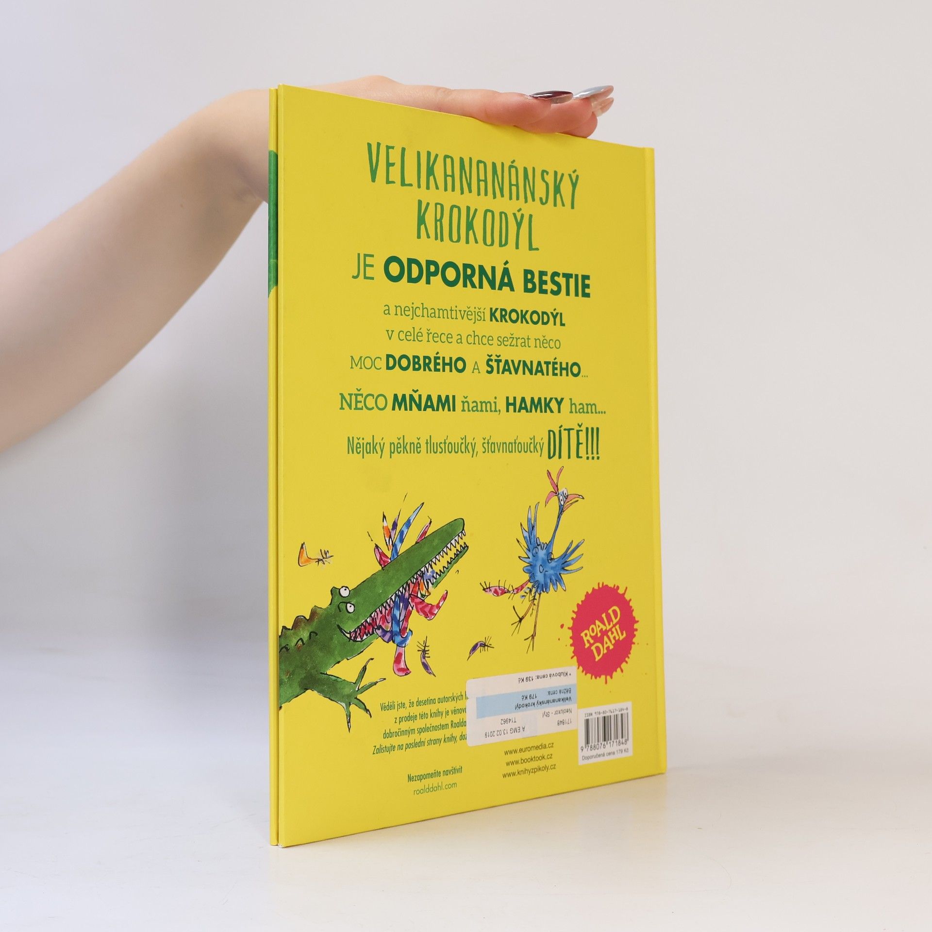 Roald Dahl Velikananánský krokodýl