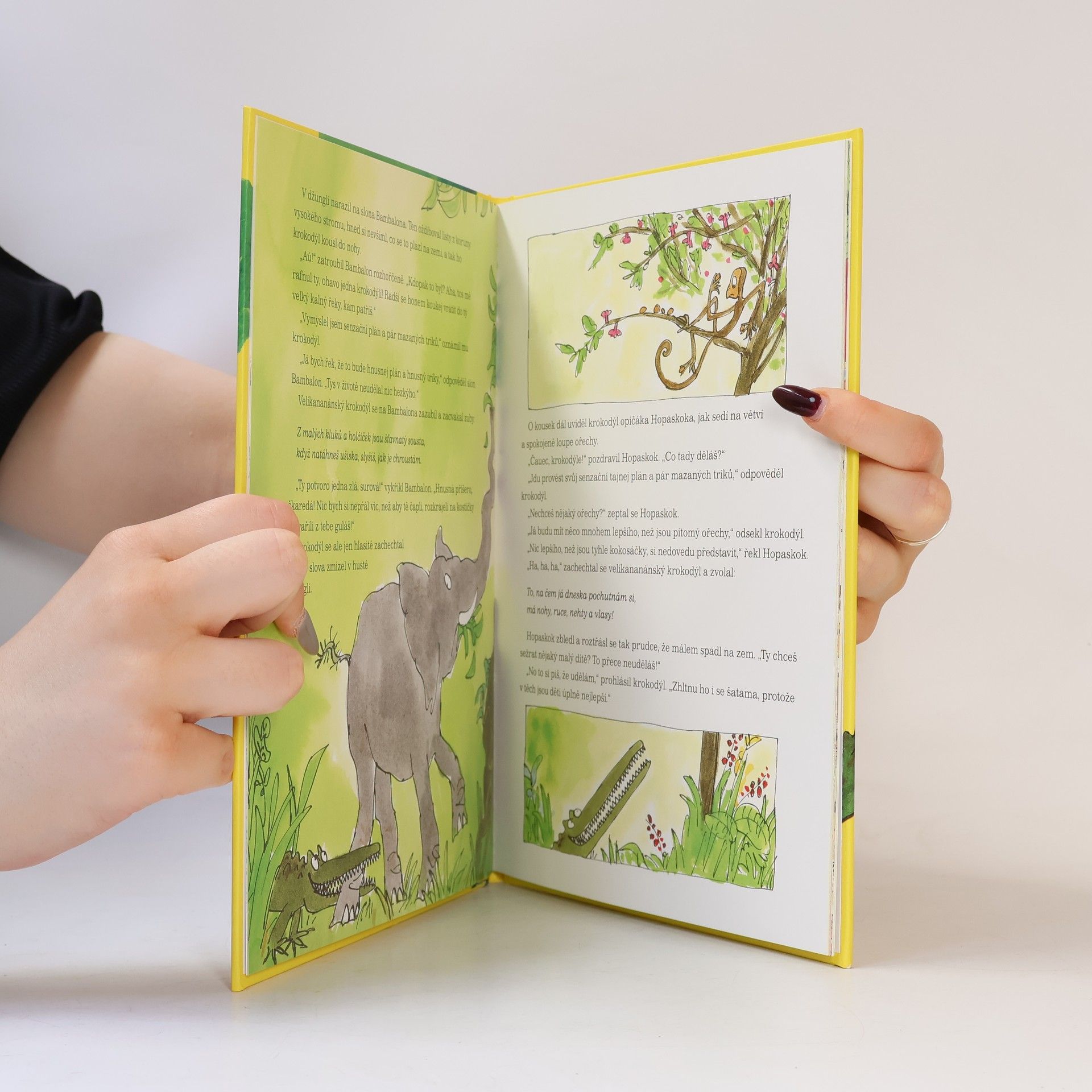 Roald Dahl Velikananánský krokodýl
